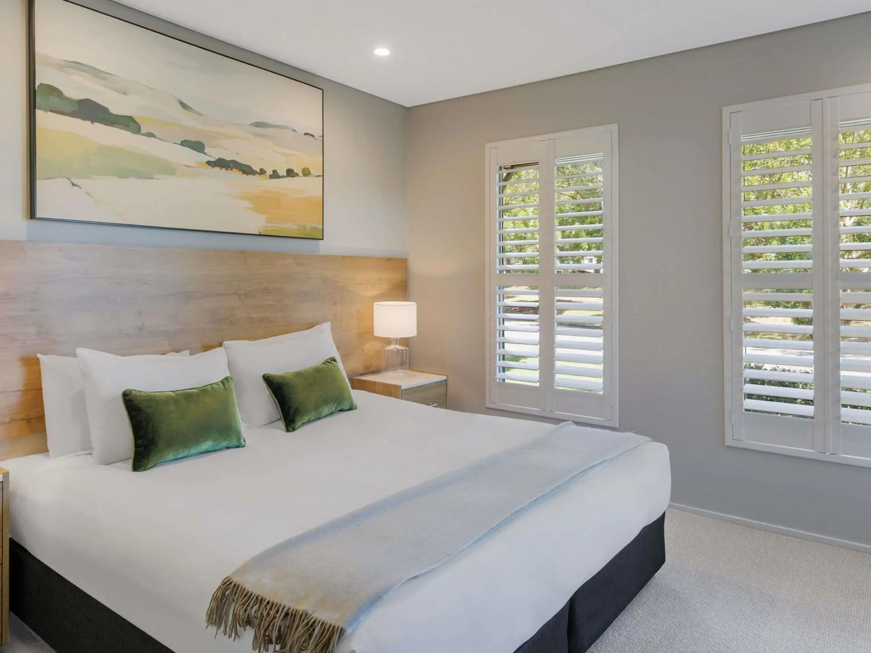 Bedroom, Bed in Peppers Hunter Valley AVC Apartment Bedroom, Bed in Peppers Hunter Valley AVC Apartment