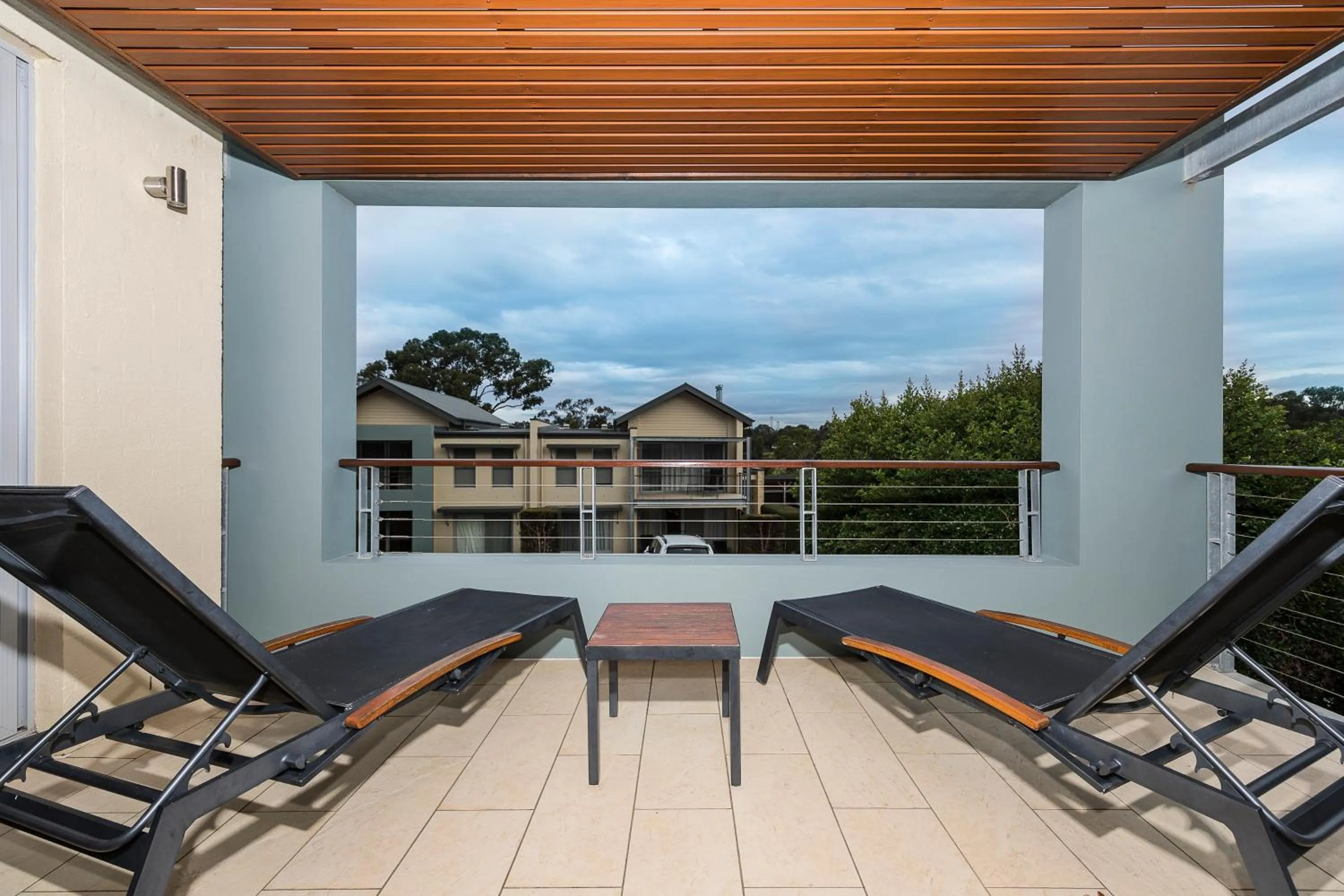 Balcony/Terrace in Peppers Hunter Valley AVC Apartment