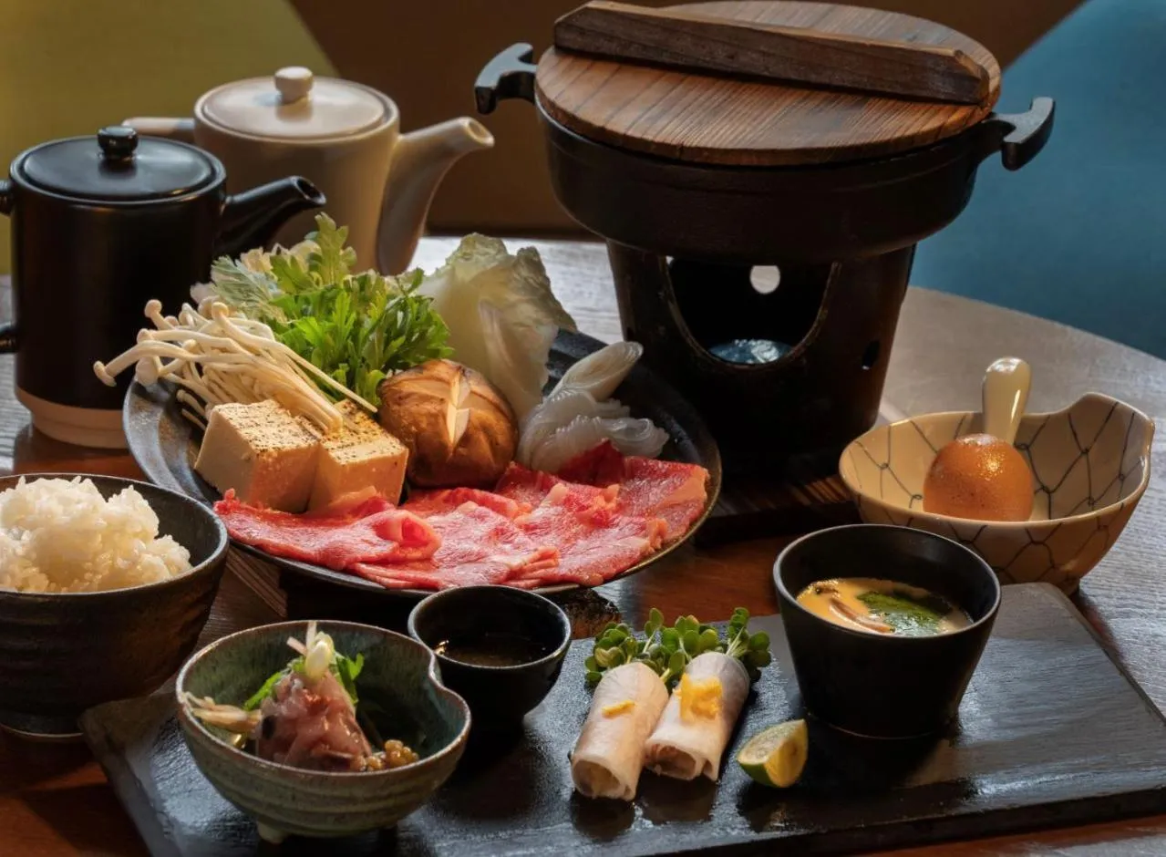 Dinner in The Ryokan Tokyo YUGAWARA