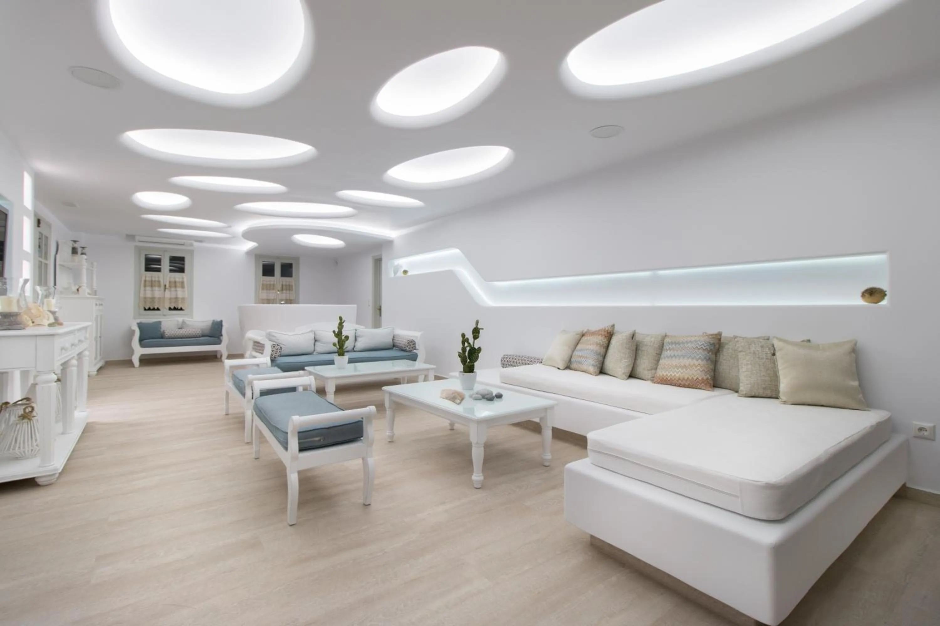 Lobby or reception, Bed in Spiros