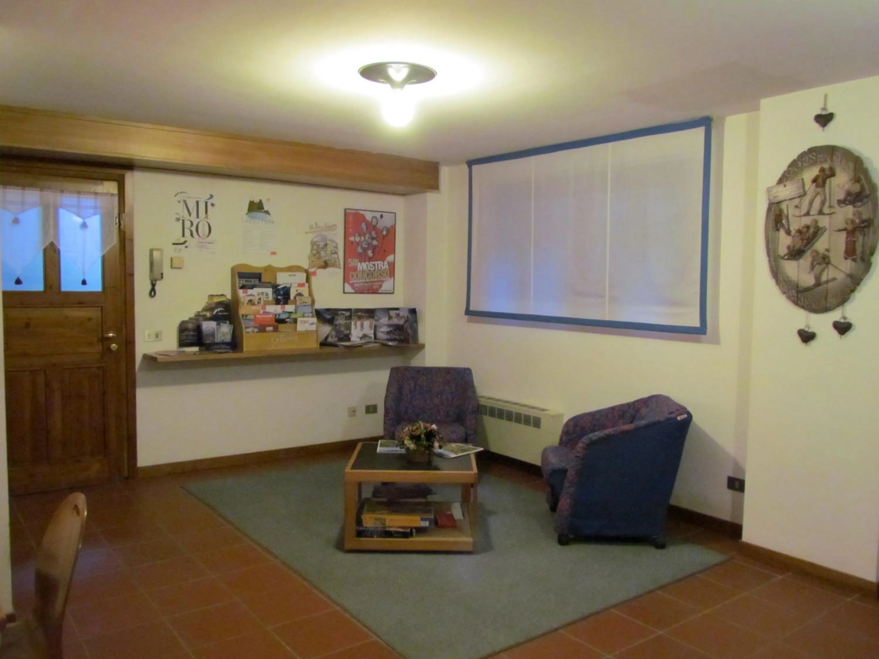 Seating area in Il Piccolo Residence