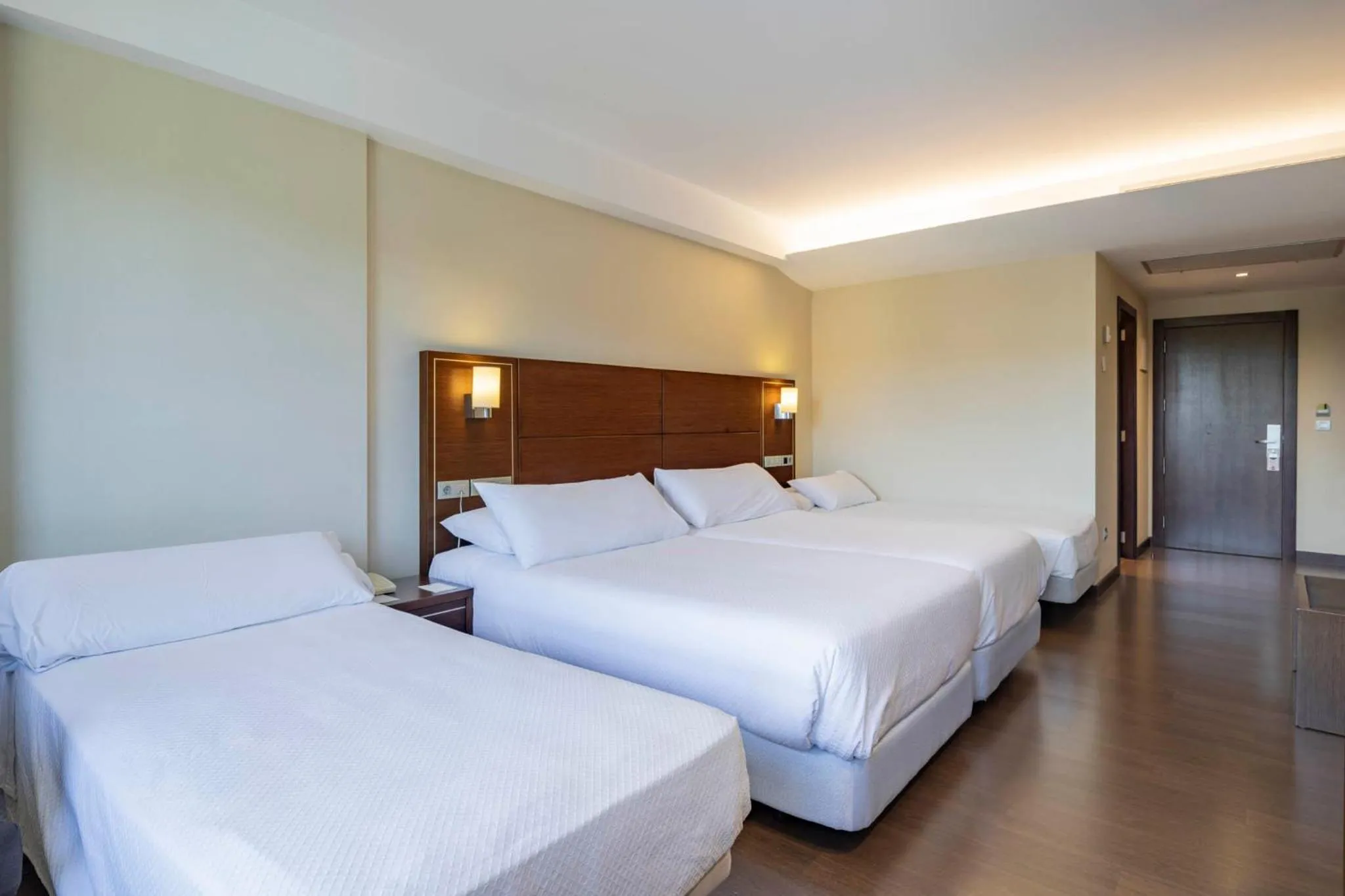 City view, Bed in Hotel Coia de Vigo