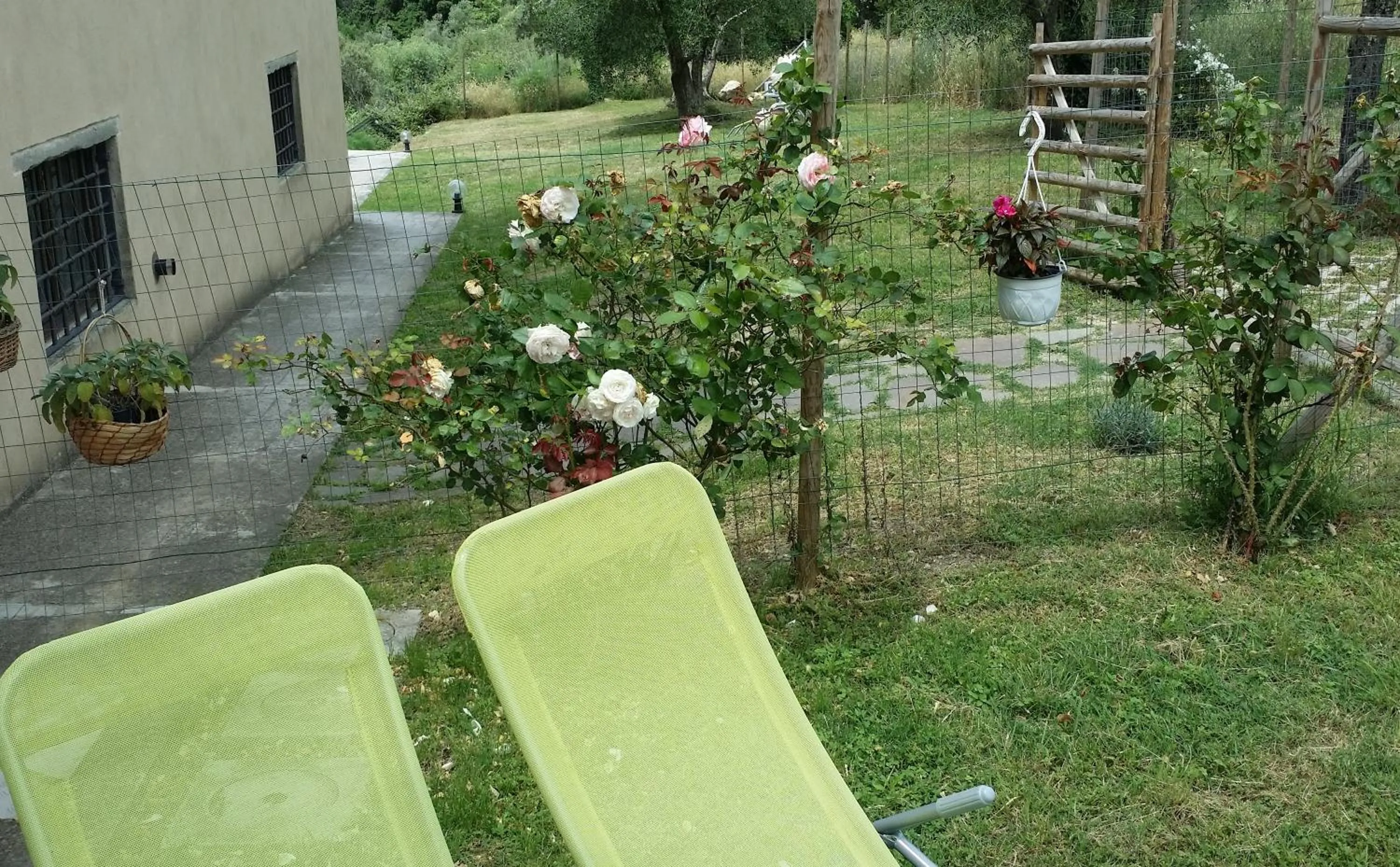 Garden in B&B Le Torri Di Firenze