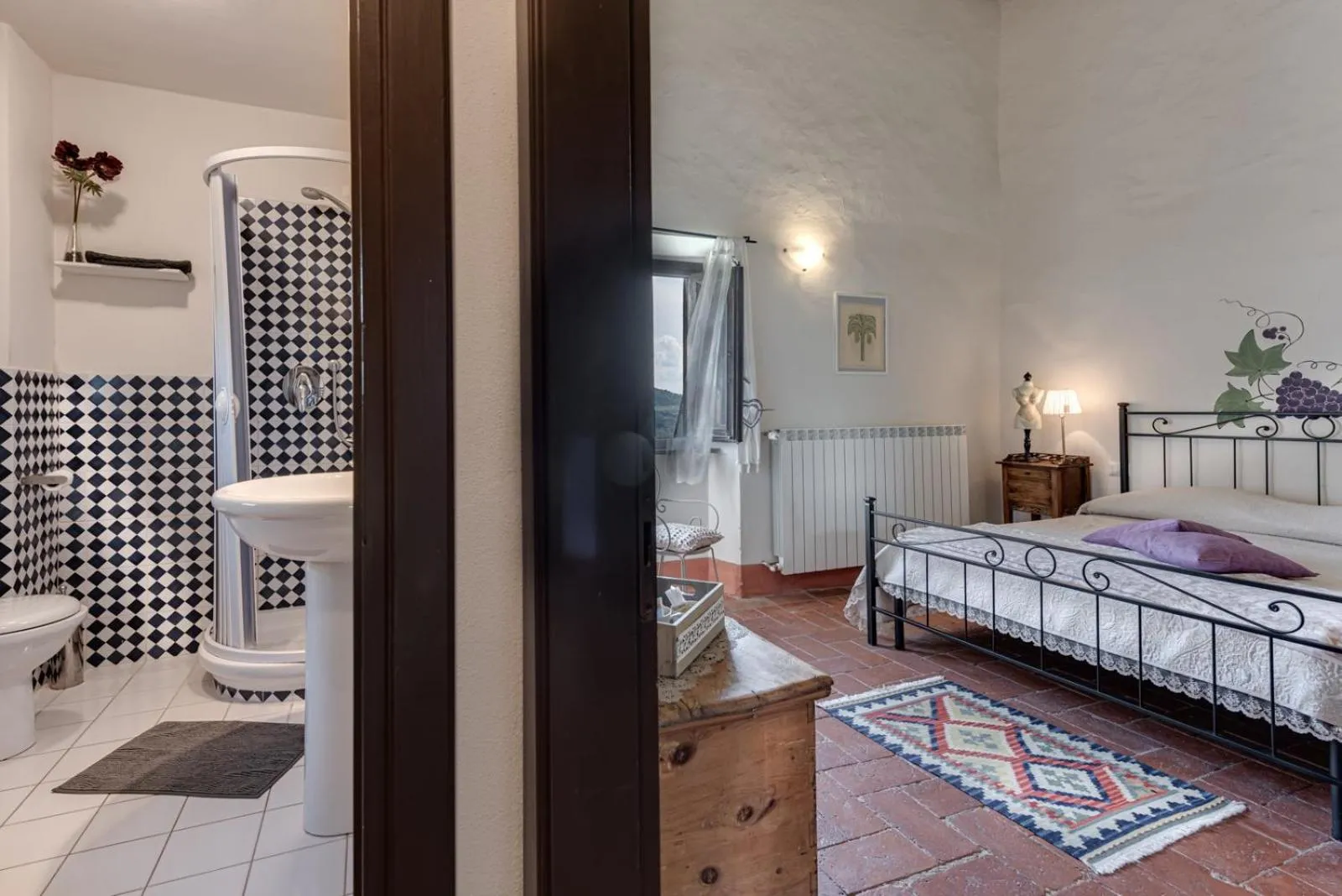 Bed in B&B Le Torri Di Firenze