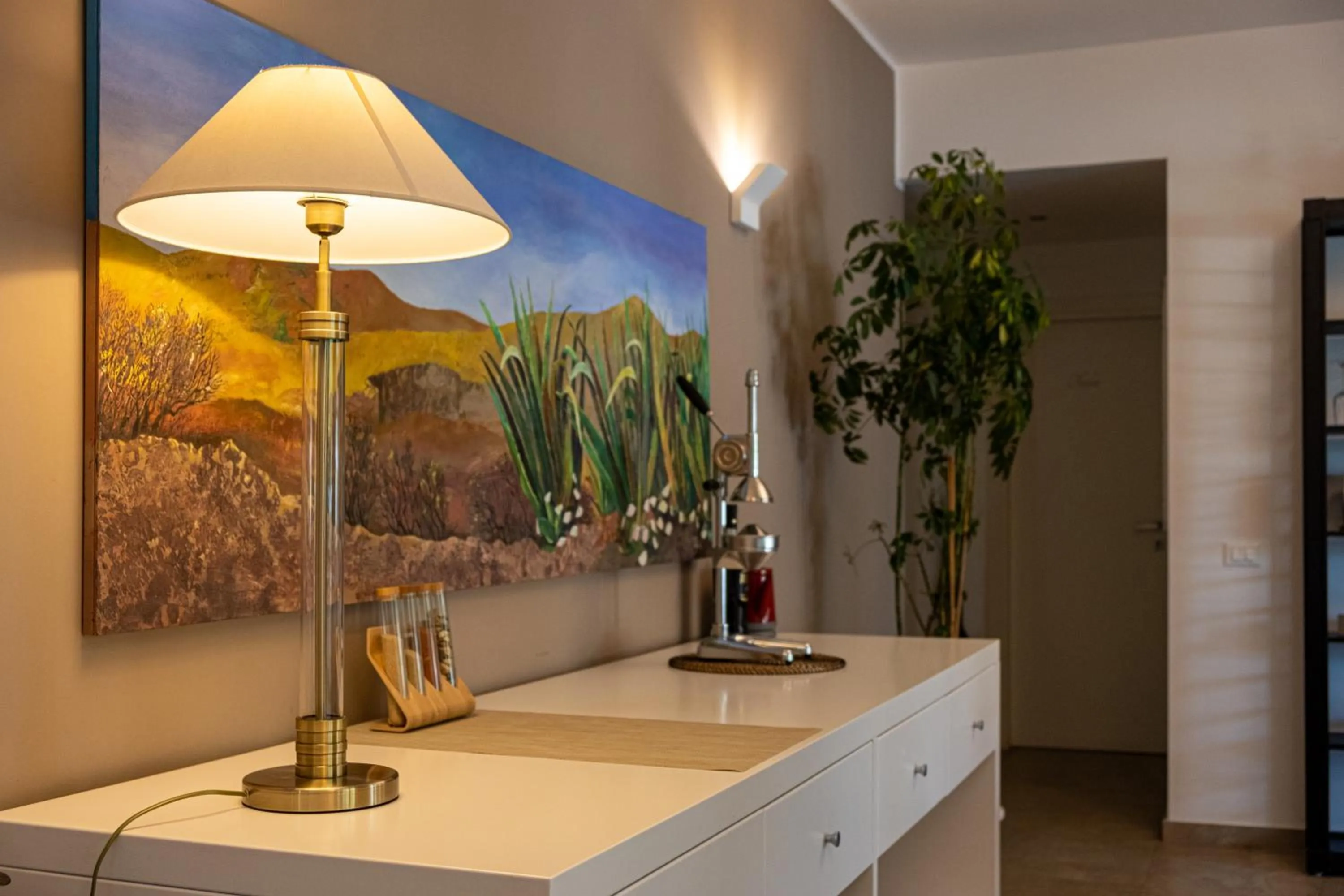 Communal lounge/ TV room in B&B Le Muse