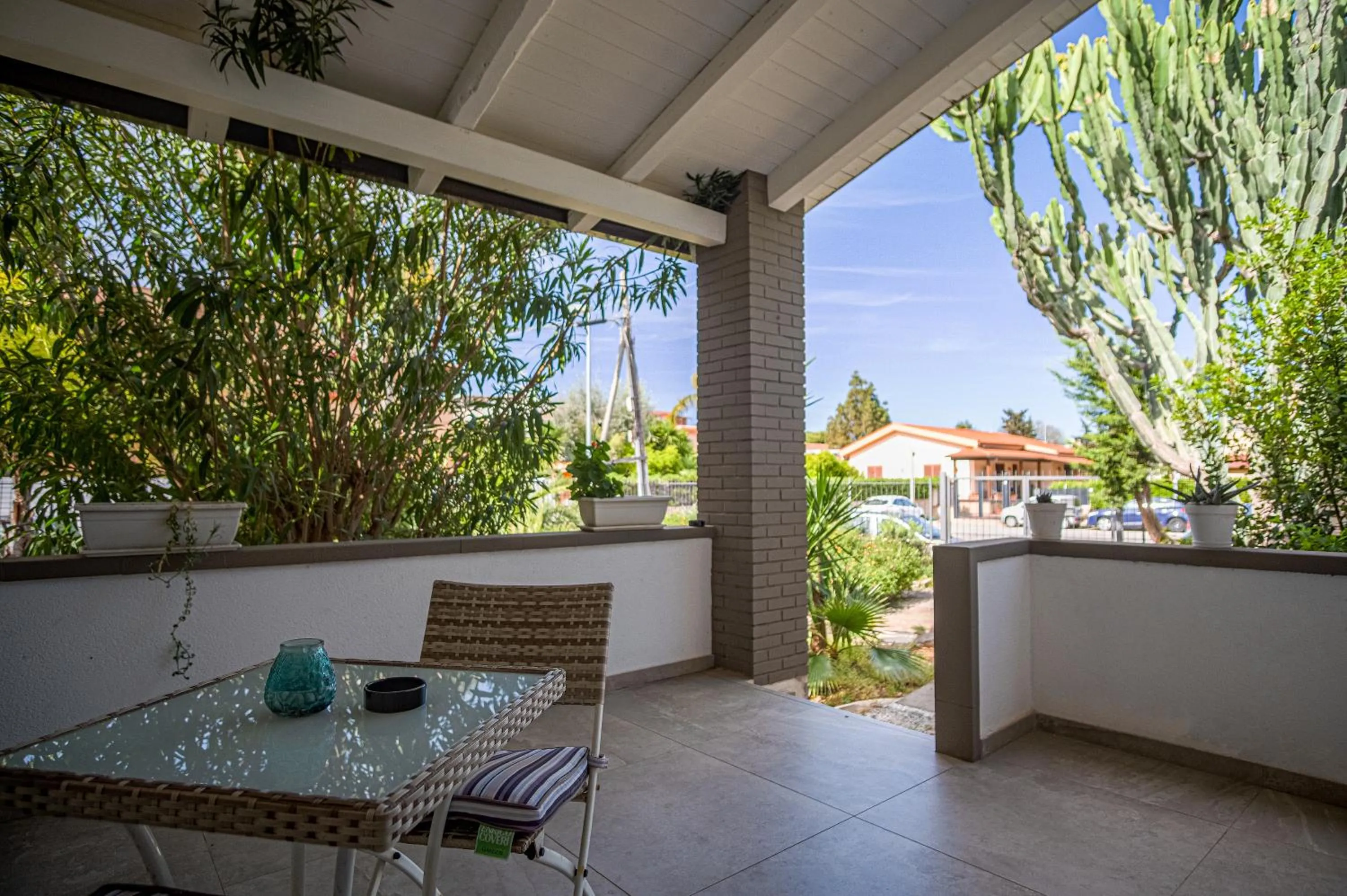 Patio in B&B Le Muse