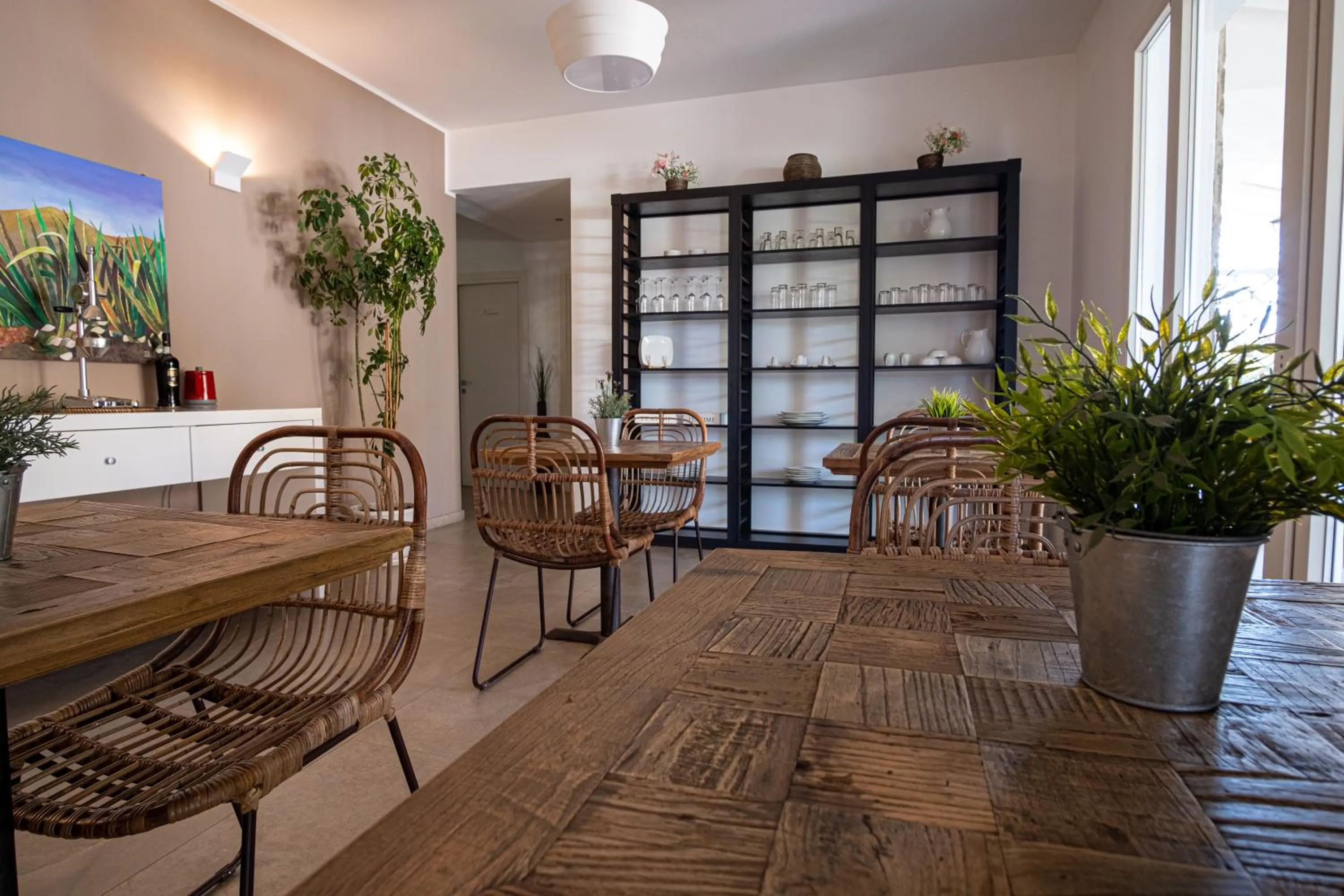 Communal lounge/ TV room in B&B Le Muse