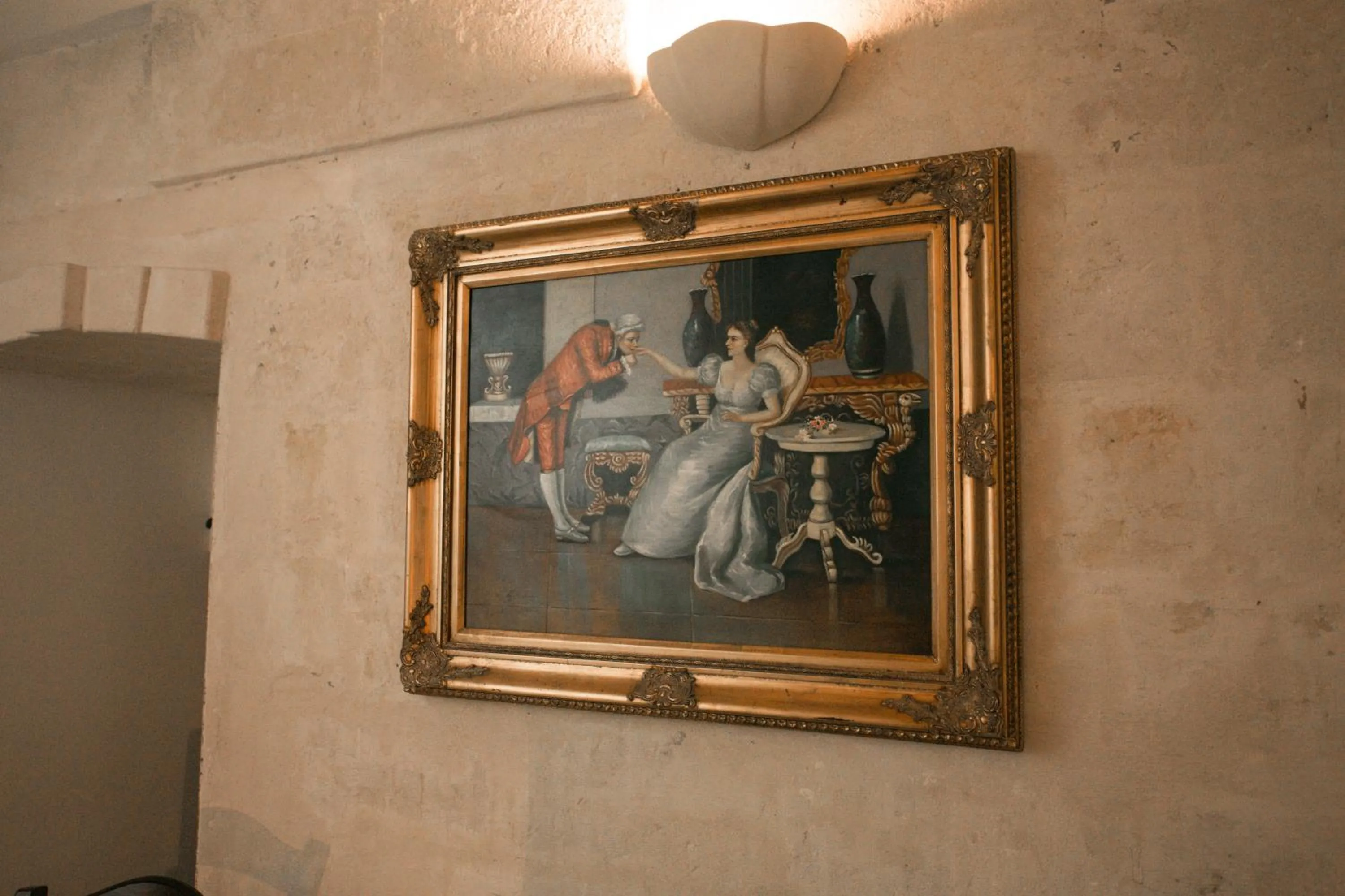 Lobby or reception in B&B Del Castelvecchio