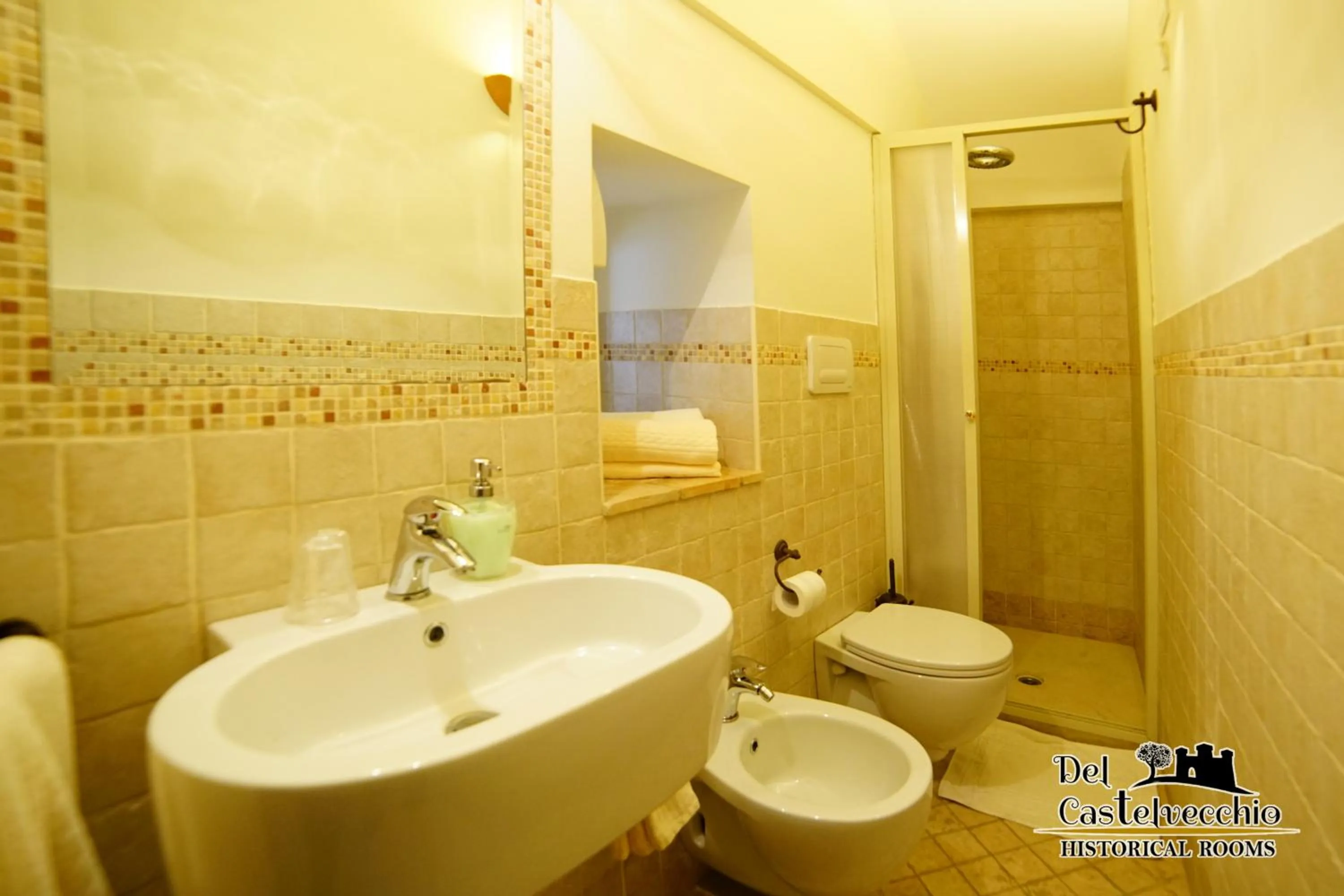 Bathroom in B&B Del Castelvecchio