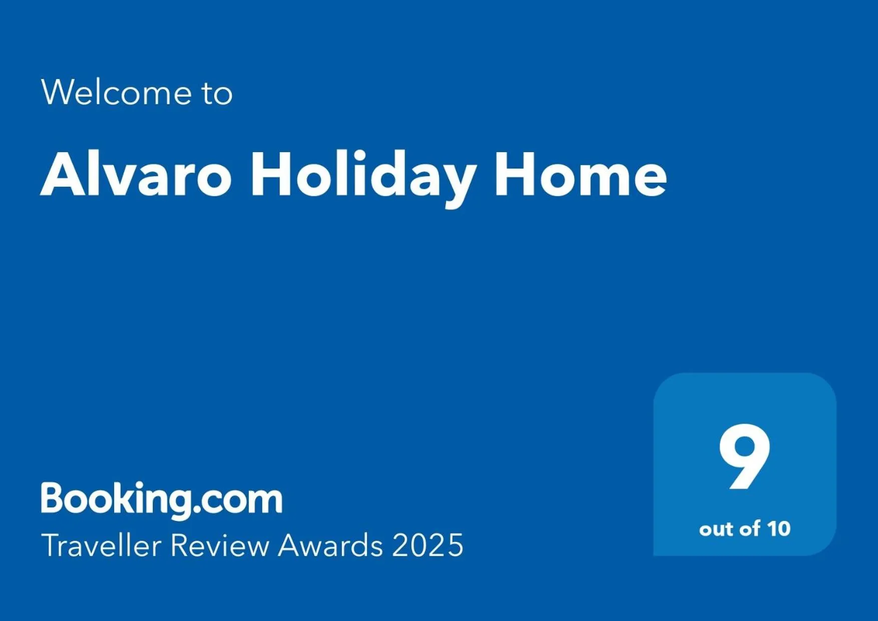 Property building in Alvaro Holiday Home
