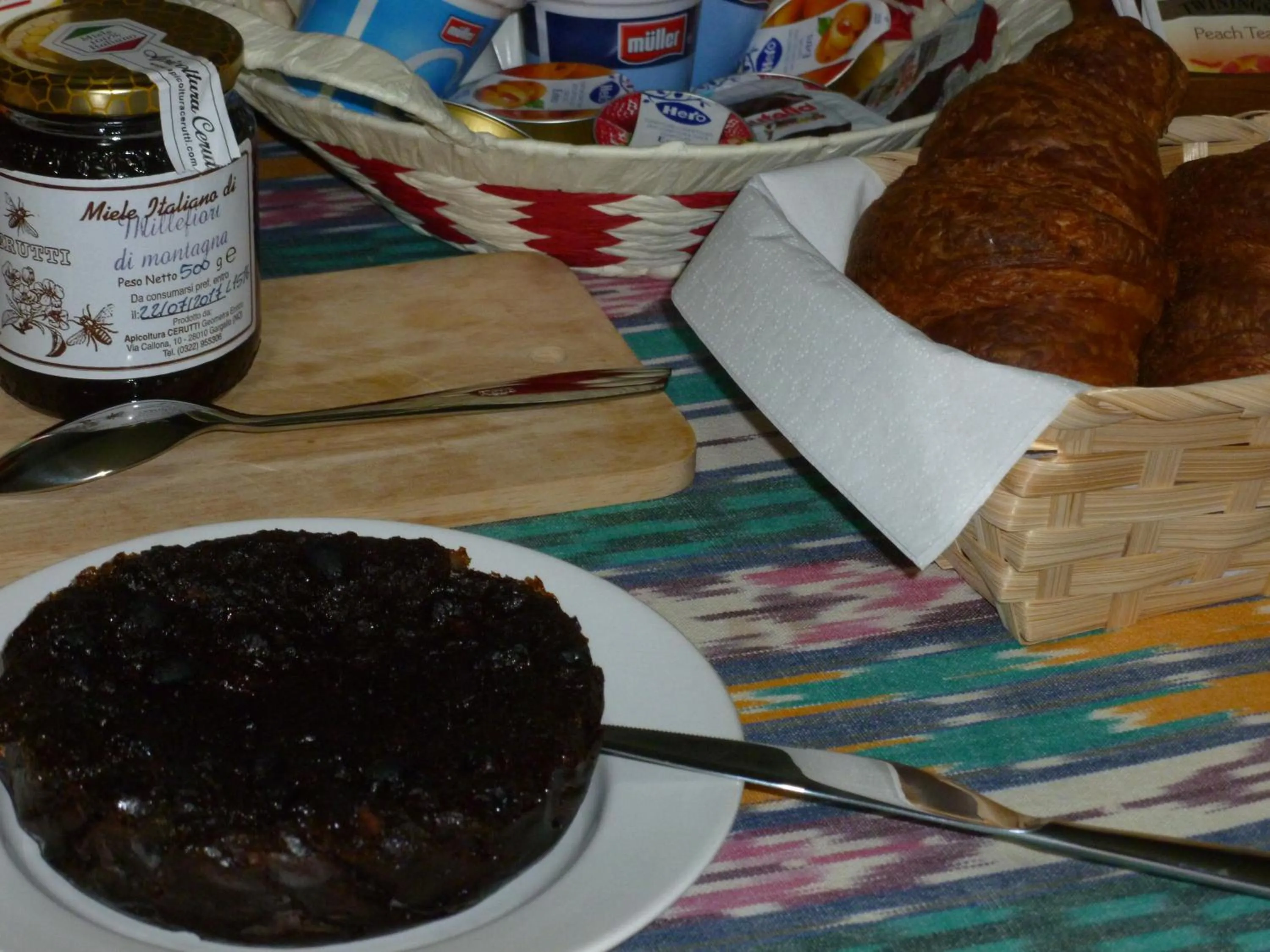 Food and drinks in B&B Antica Corte