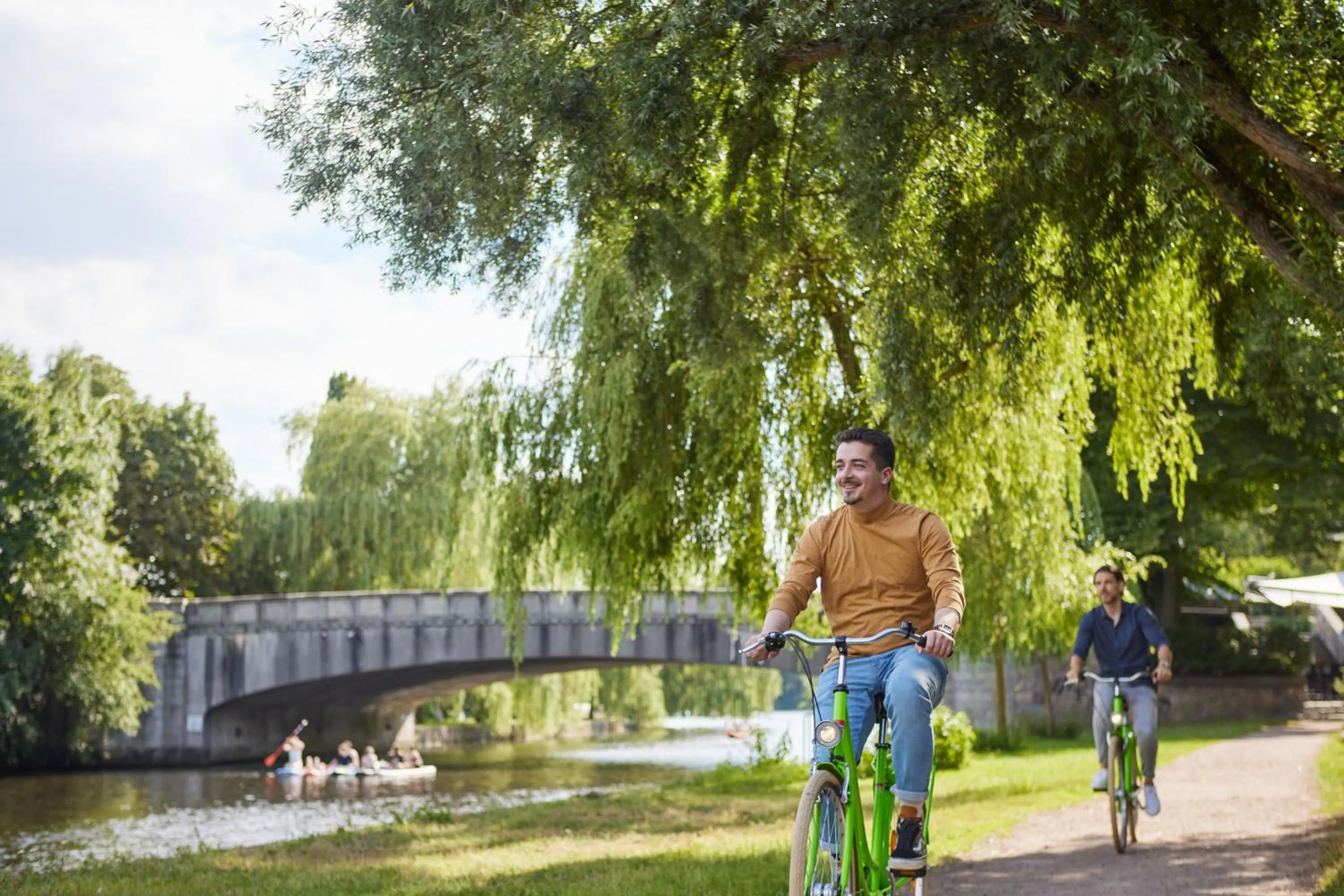 Cycling in Appartello Smarttime living Hamburg