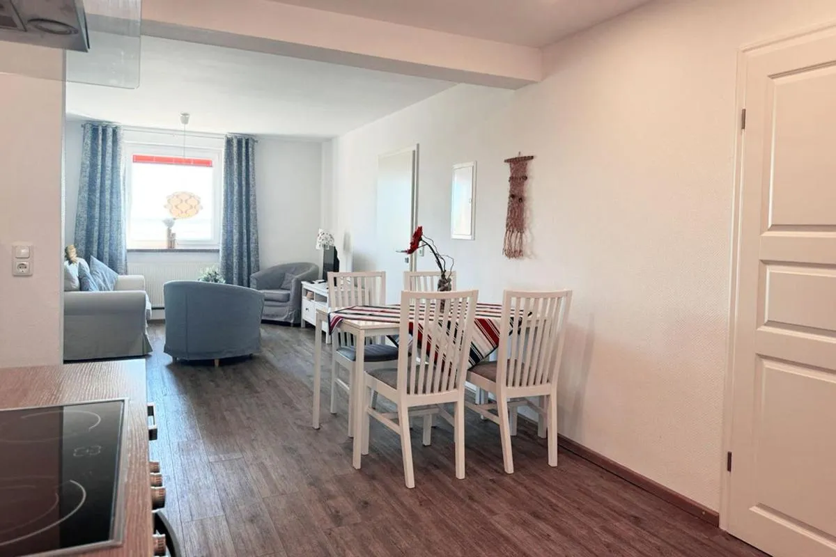 Living room in Ferienwohnung Boddenzander