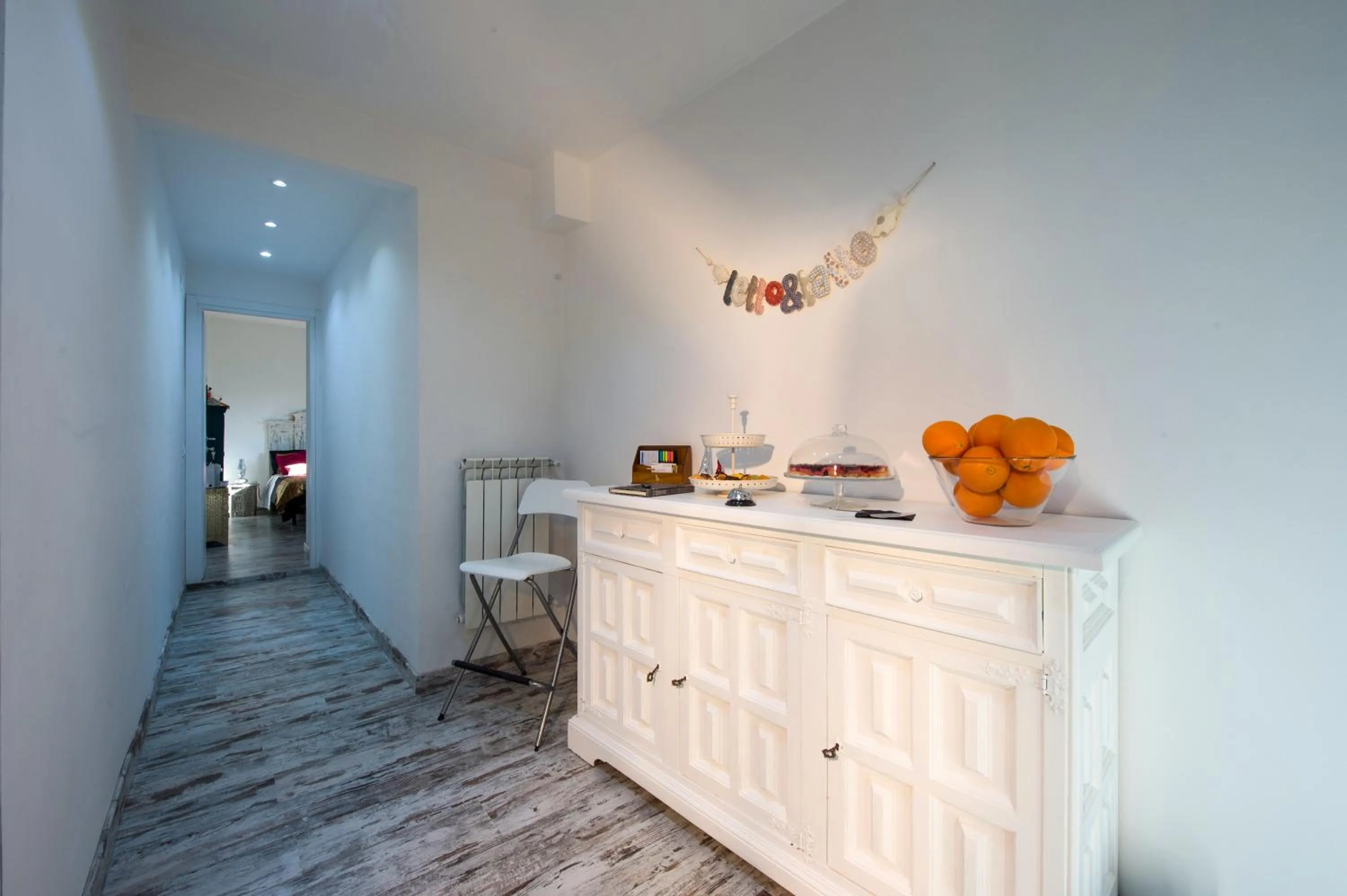 Decorative detail in Letto e Latte Roma Guest House