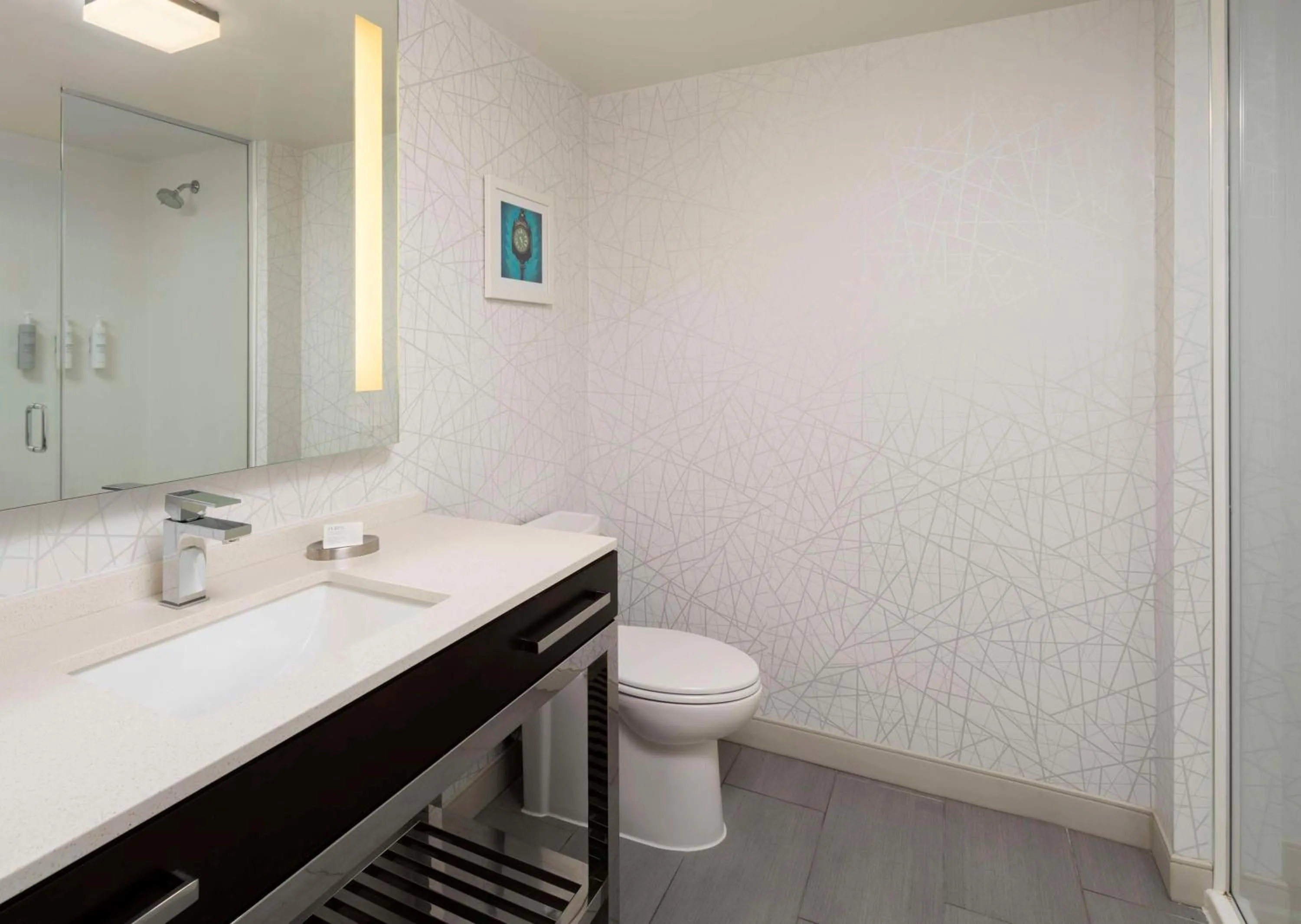 Bathroom in Hampton Inn & Suites-Worcester, MA