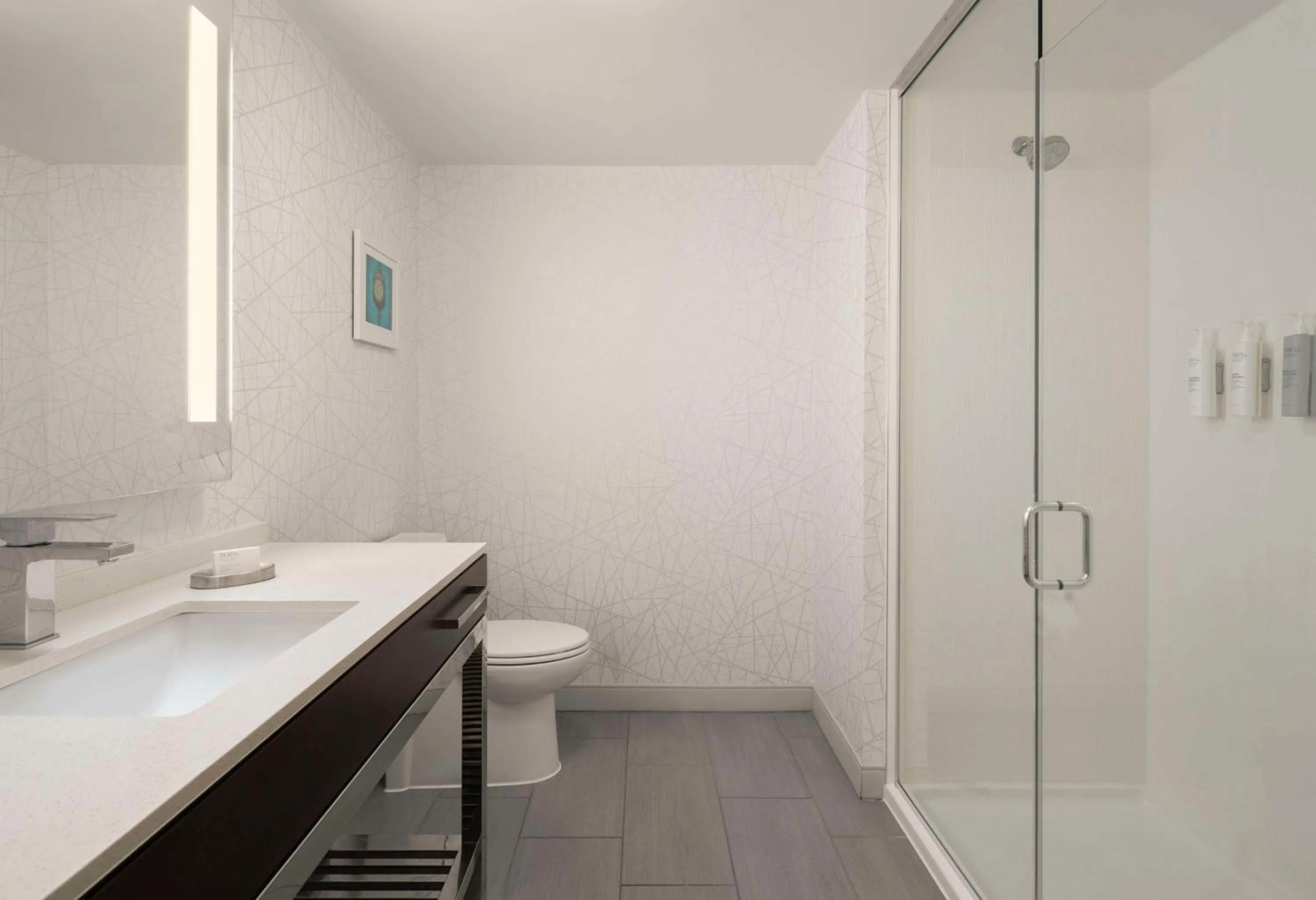 Bathroom in Hampton Inn & Suites-Worcester, MA