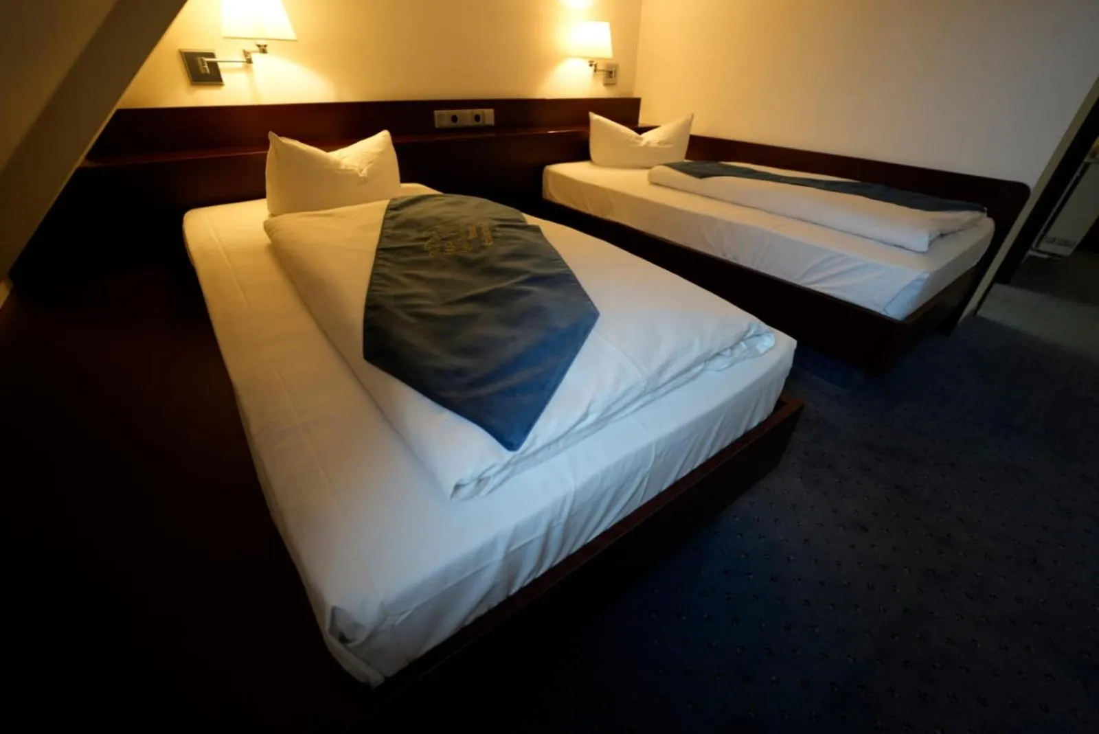 Photo of the whole room, Bed in Hotel Goldener Adler