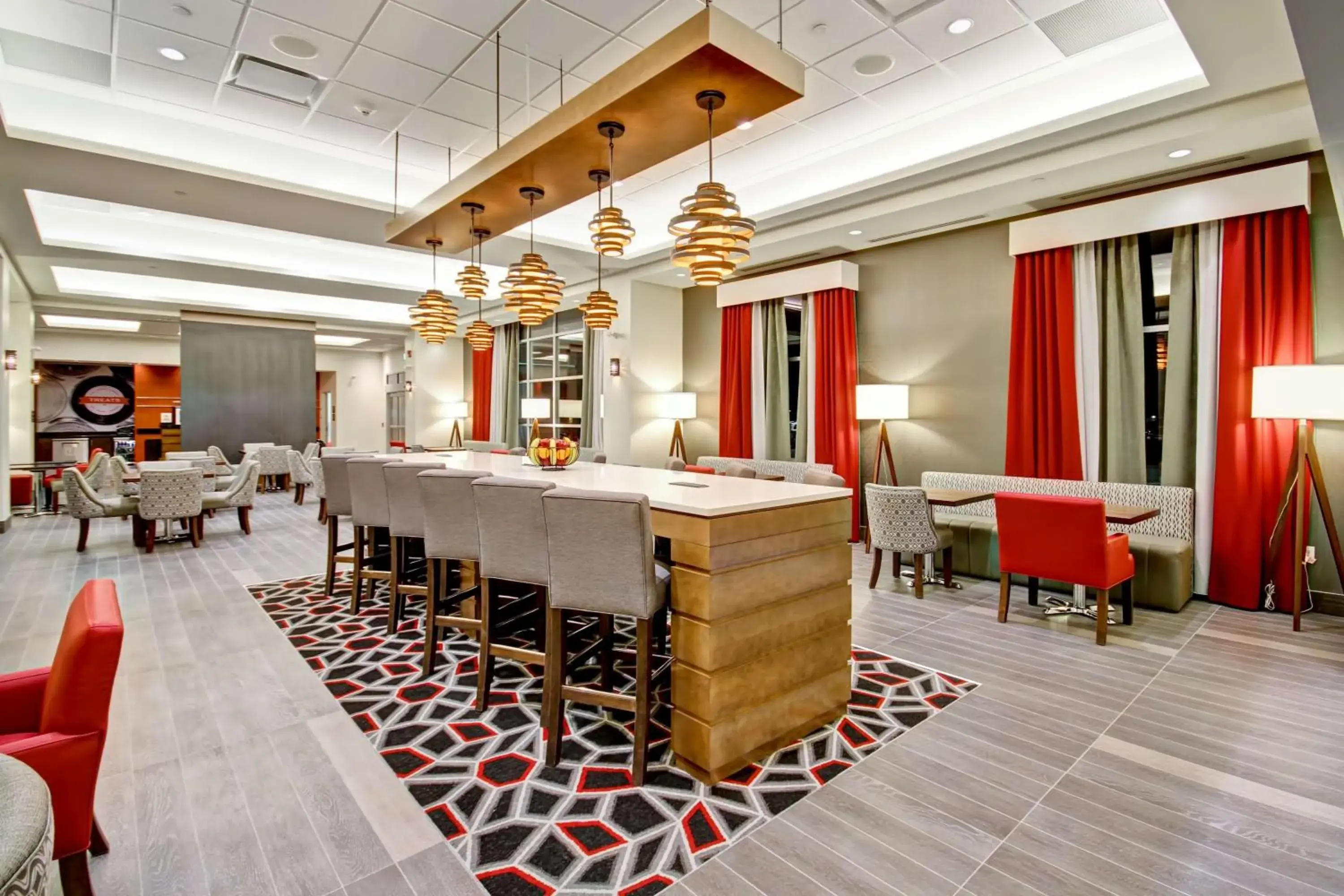 Lobby or reception in Hampton Inn & Suites - Medicine Hat Lobby or reception in Hampton Inn & Suites - Medicine Hat