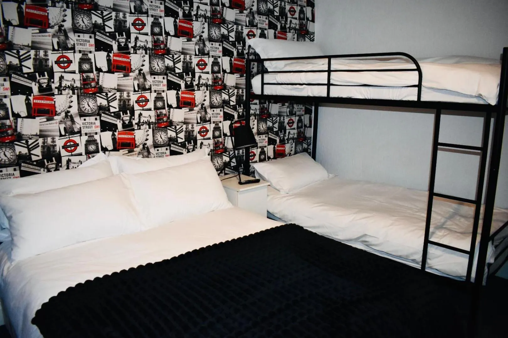 Bed in The Franklyn Hotel B&B