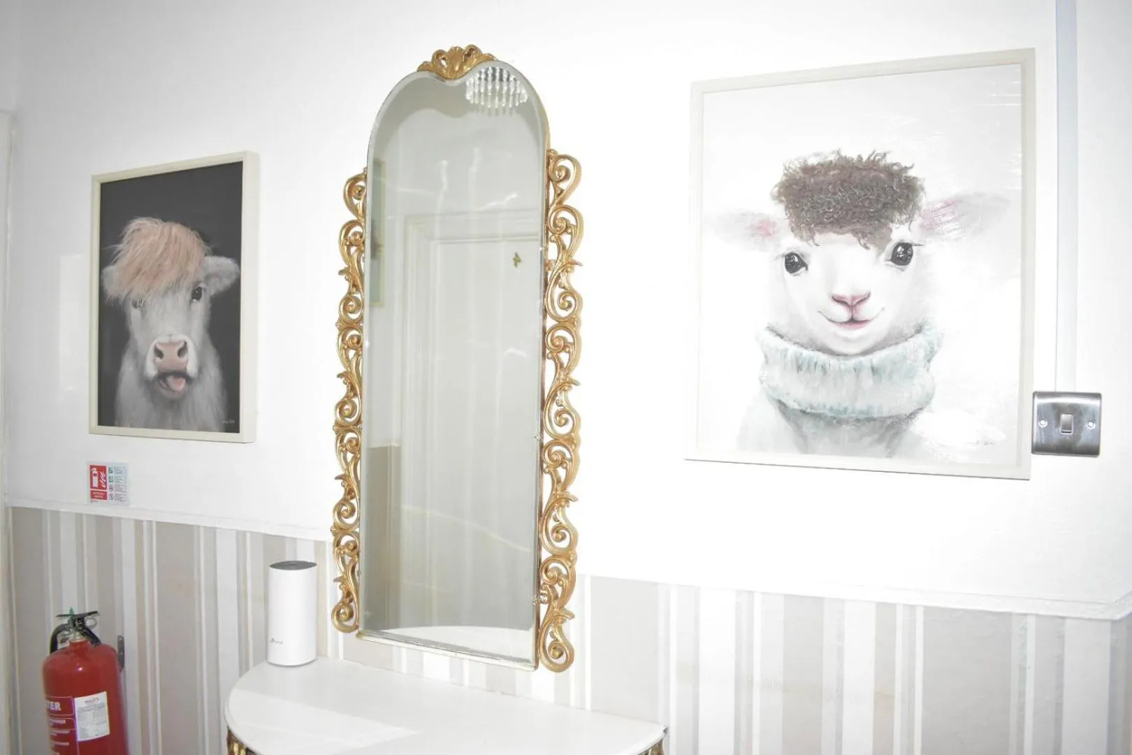 Decorative detail in The Franklyn Hotel B&B