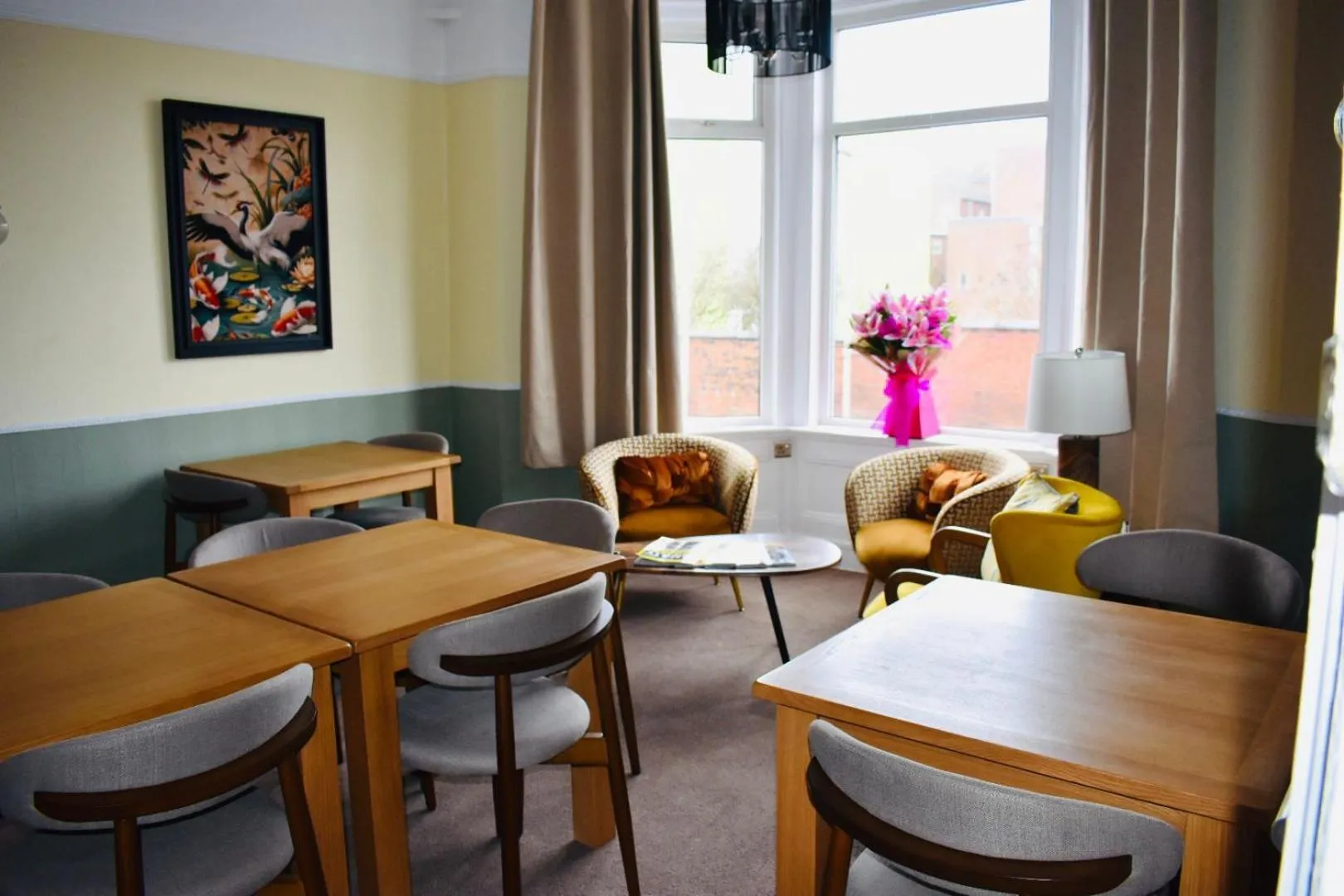 Dining area in The Franklyn Hotel B&B