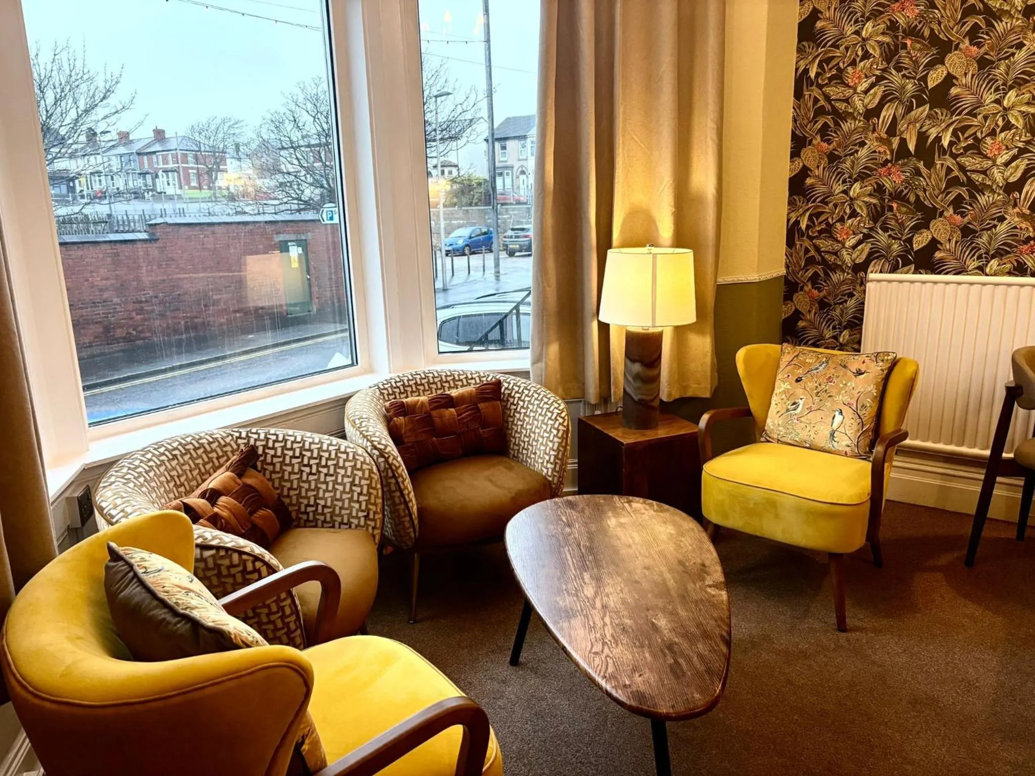 Seating area in The Franklyn Hotel B&B