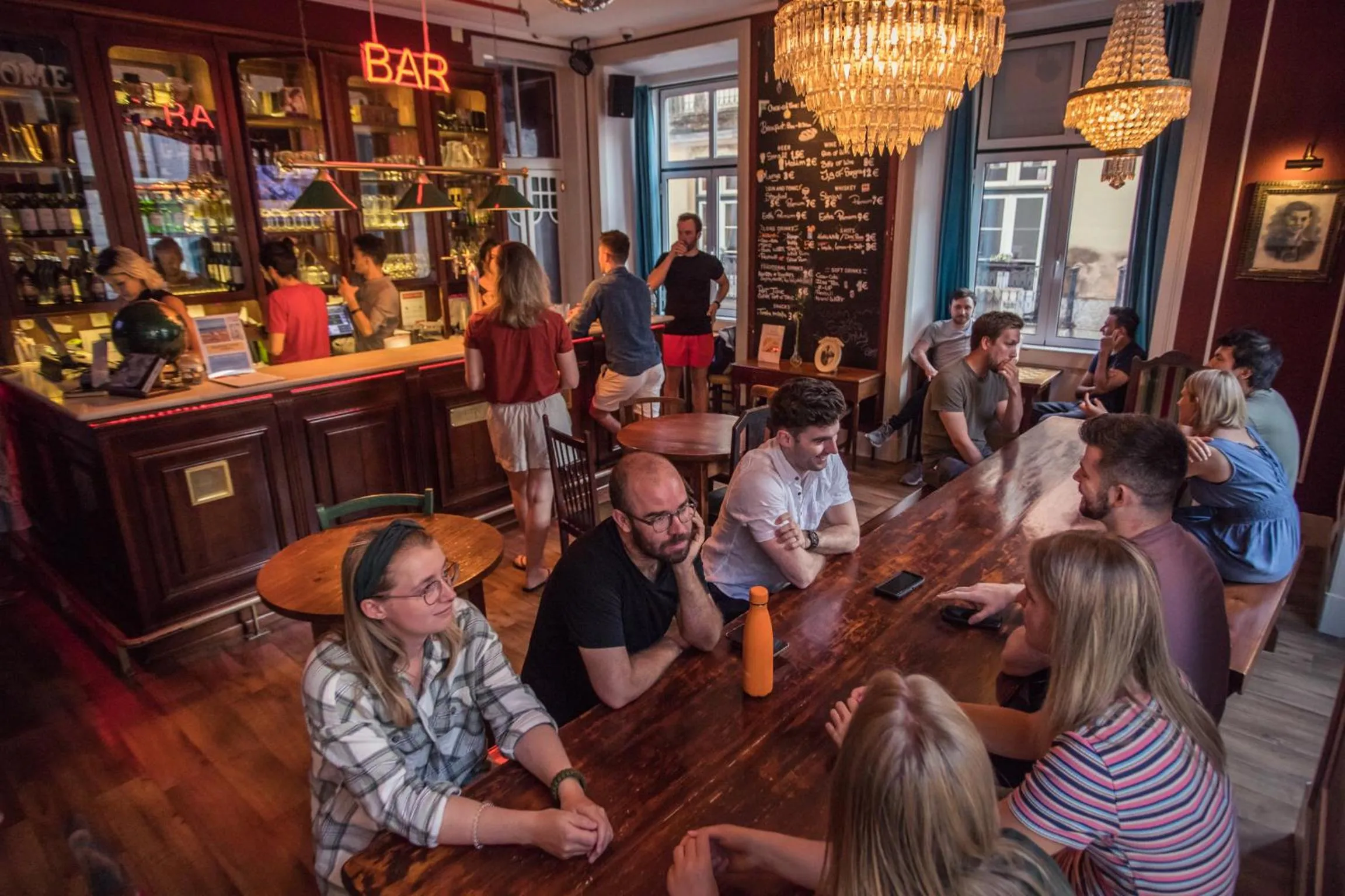 People in Home Lisbon Hostel