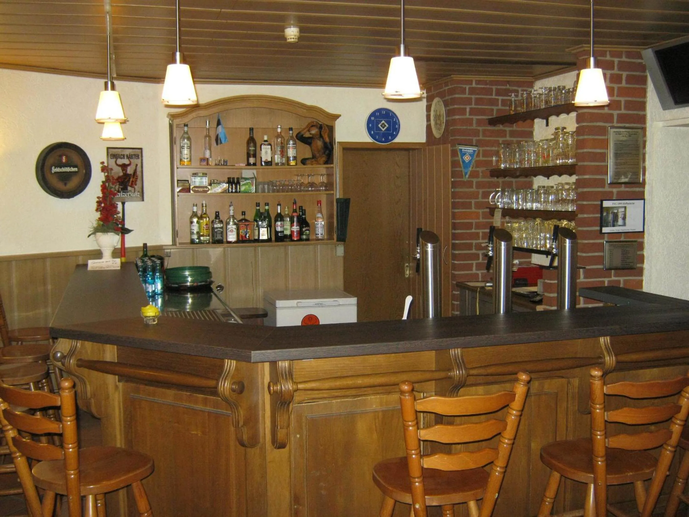 Lounge or bar in Landgasthof Schönecke