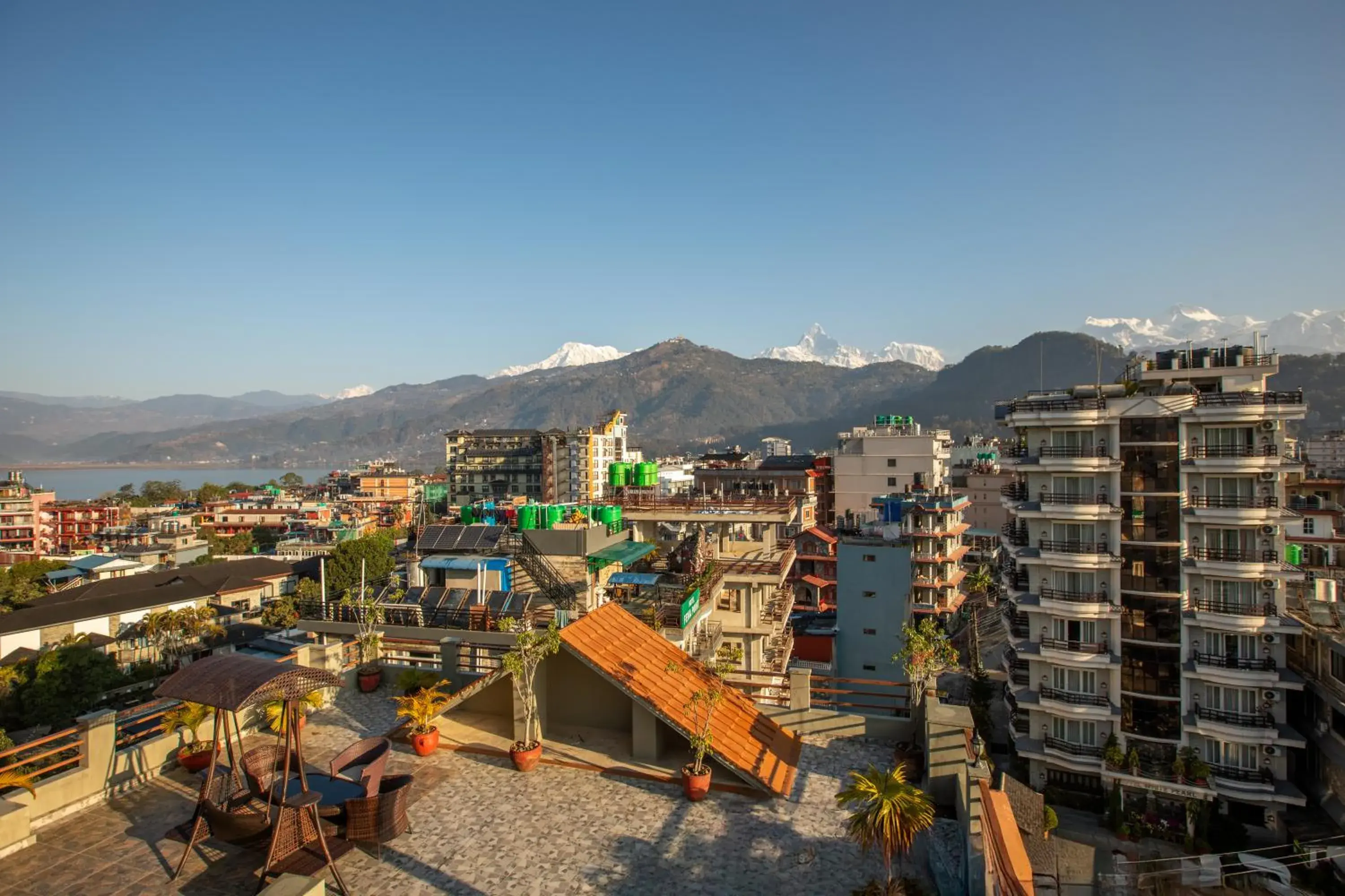 Bird's eye view in Mount View Pokhara Bird's eye view in Mount View Pokhara