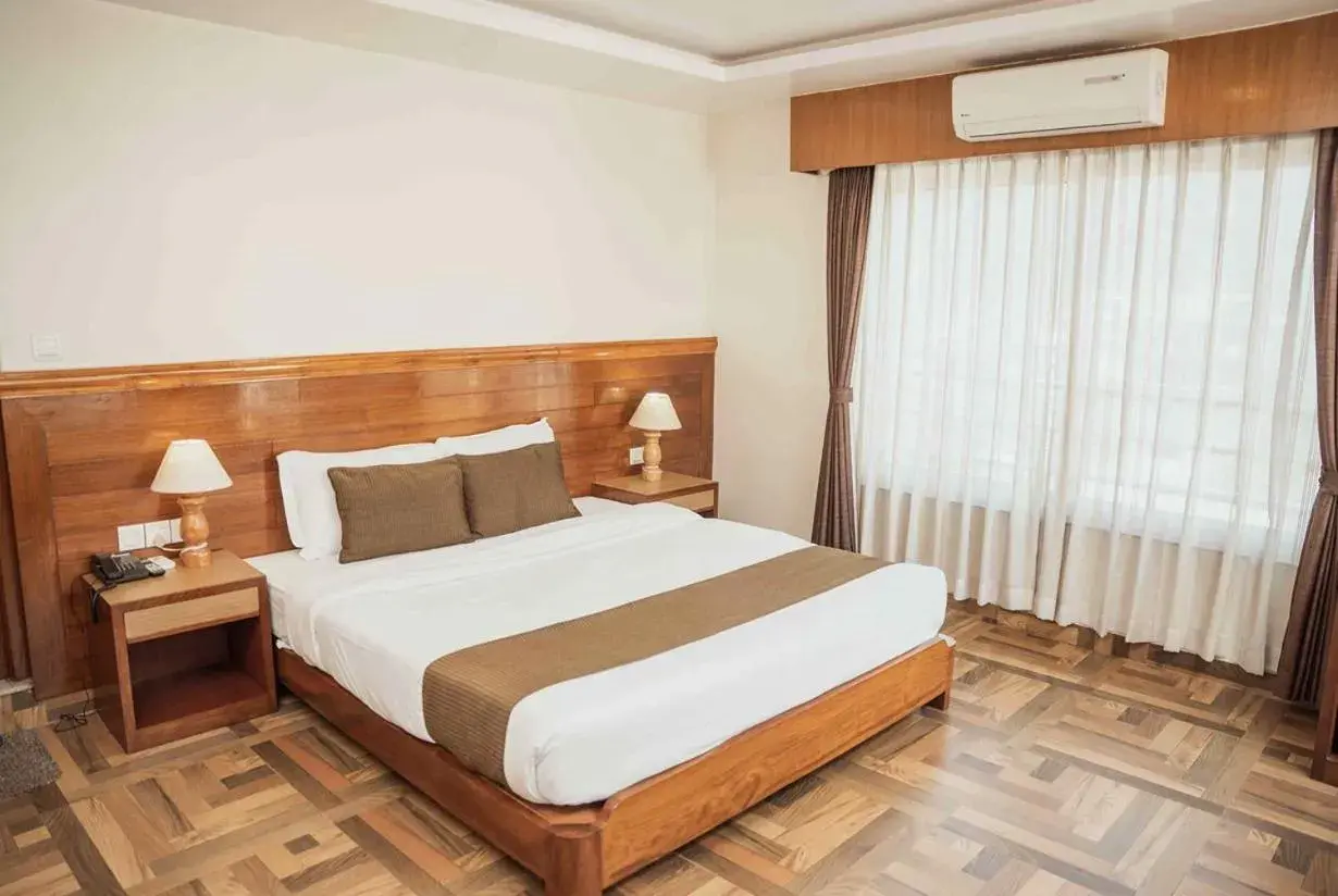 Bed in Mount View Pokhara Bed in Mount View Pokhara