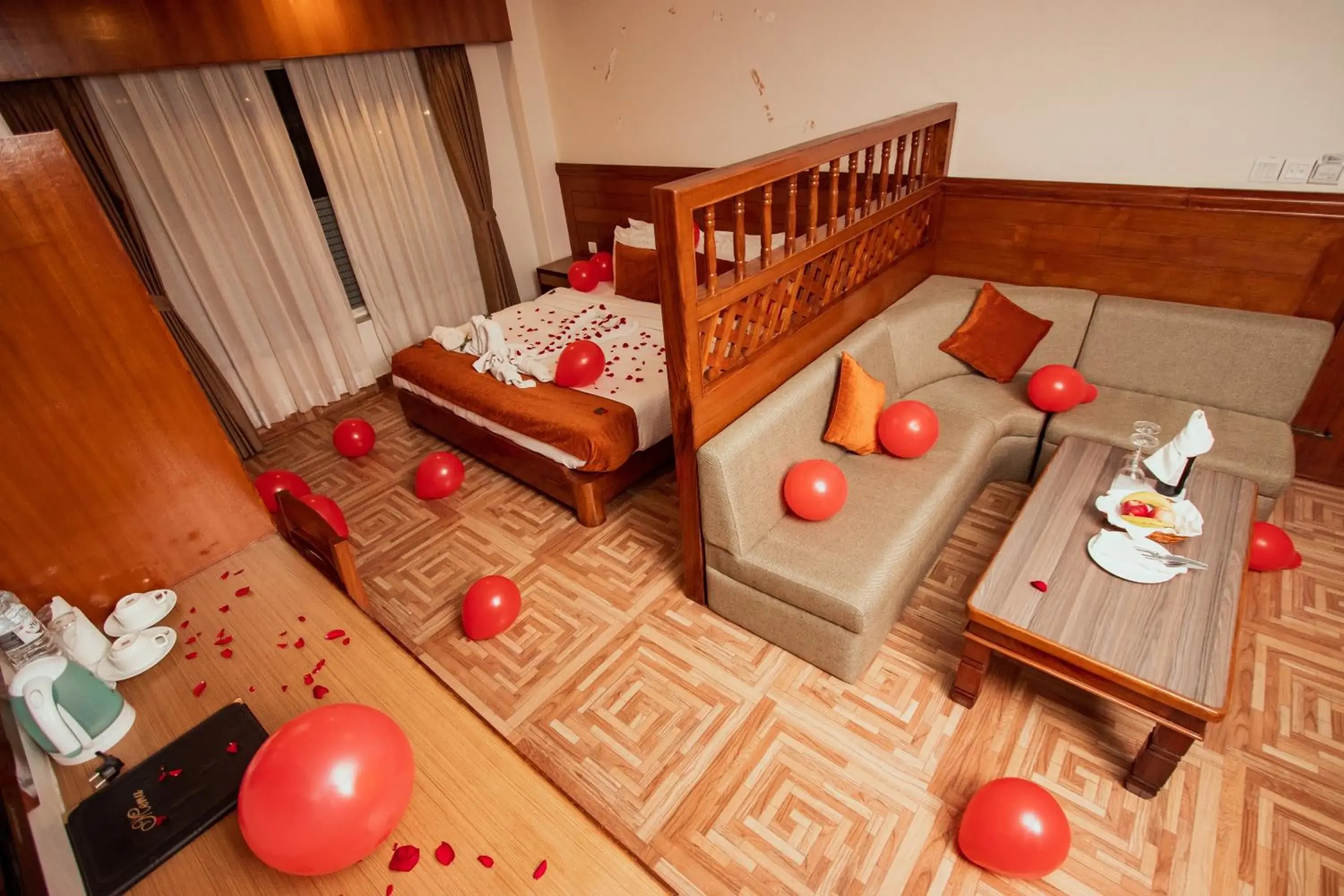 Photo of the whole room, Bed in Mount View Pokhara Photo of the whole room, Bed in Mount View Pokhara