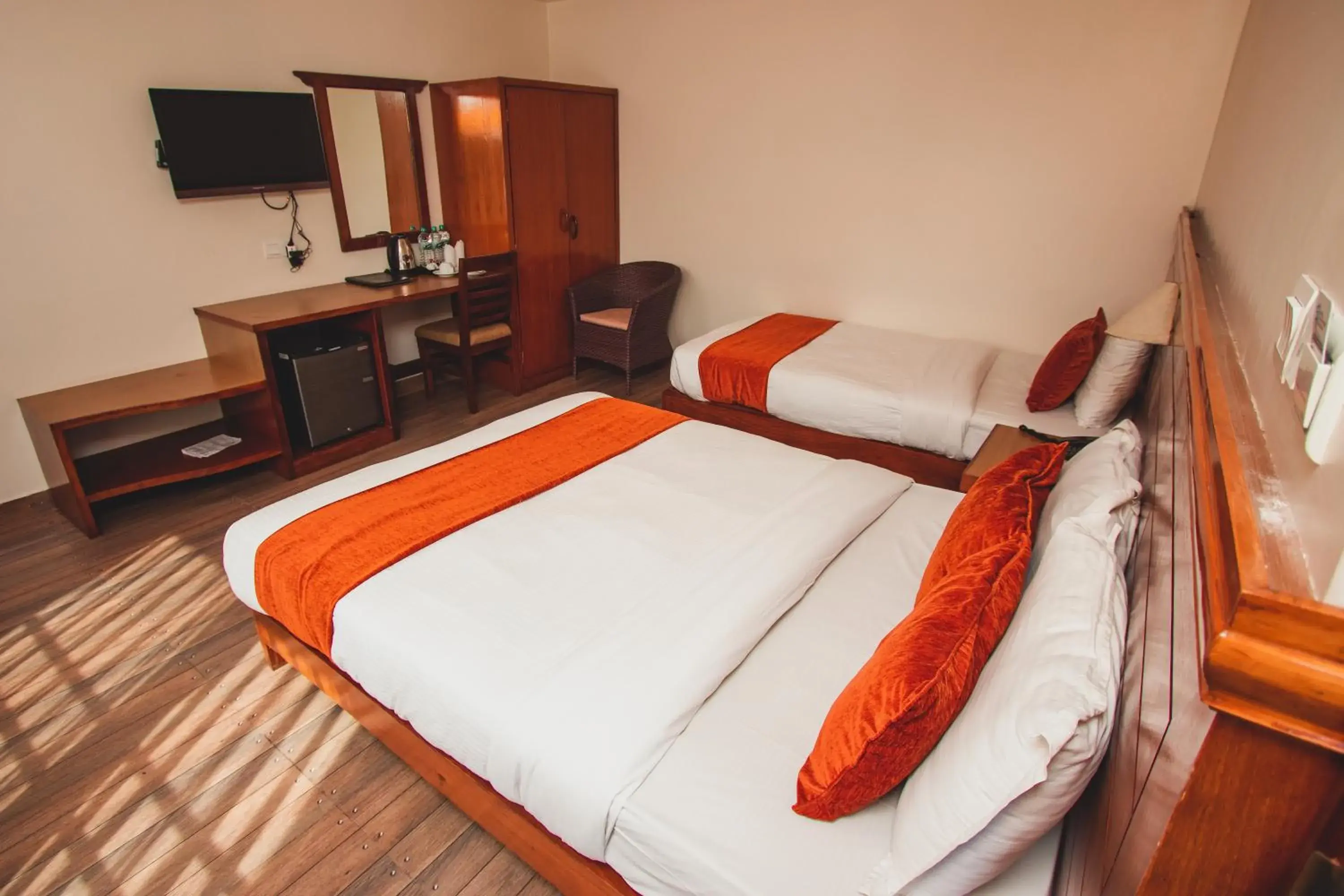 Bed in Mount View Pokhara Bed in Mount View Pokhara