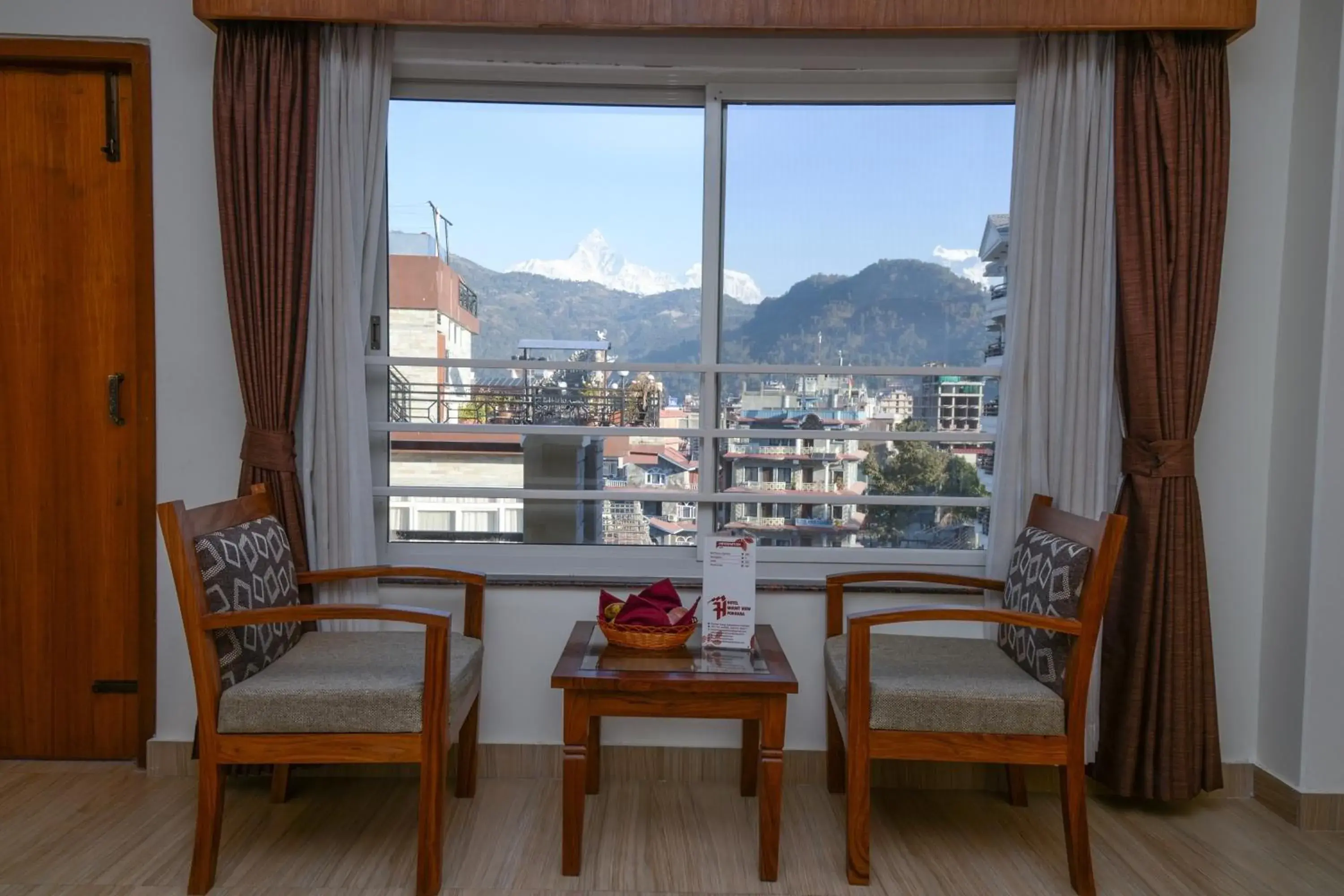 View (from property/room) in Mount View Pokhara View (from property/room) in Mount View Pokhara