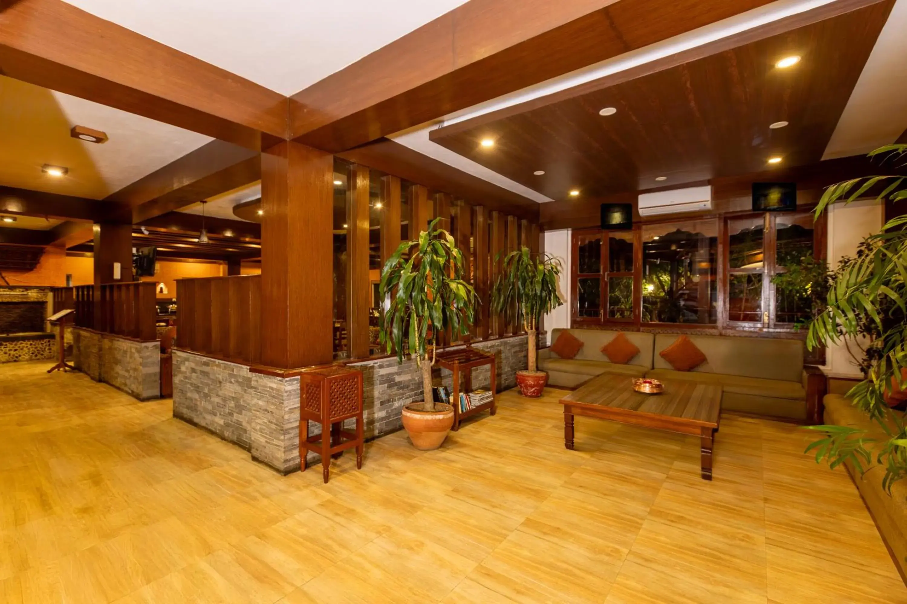 Lobby or reception in Mount View Pokhara Lobby or reception in Mount View Pokhara