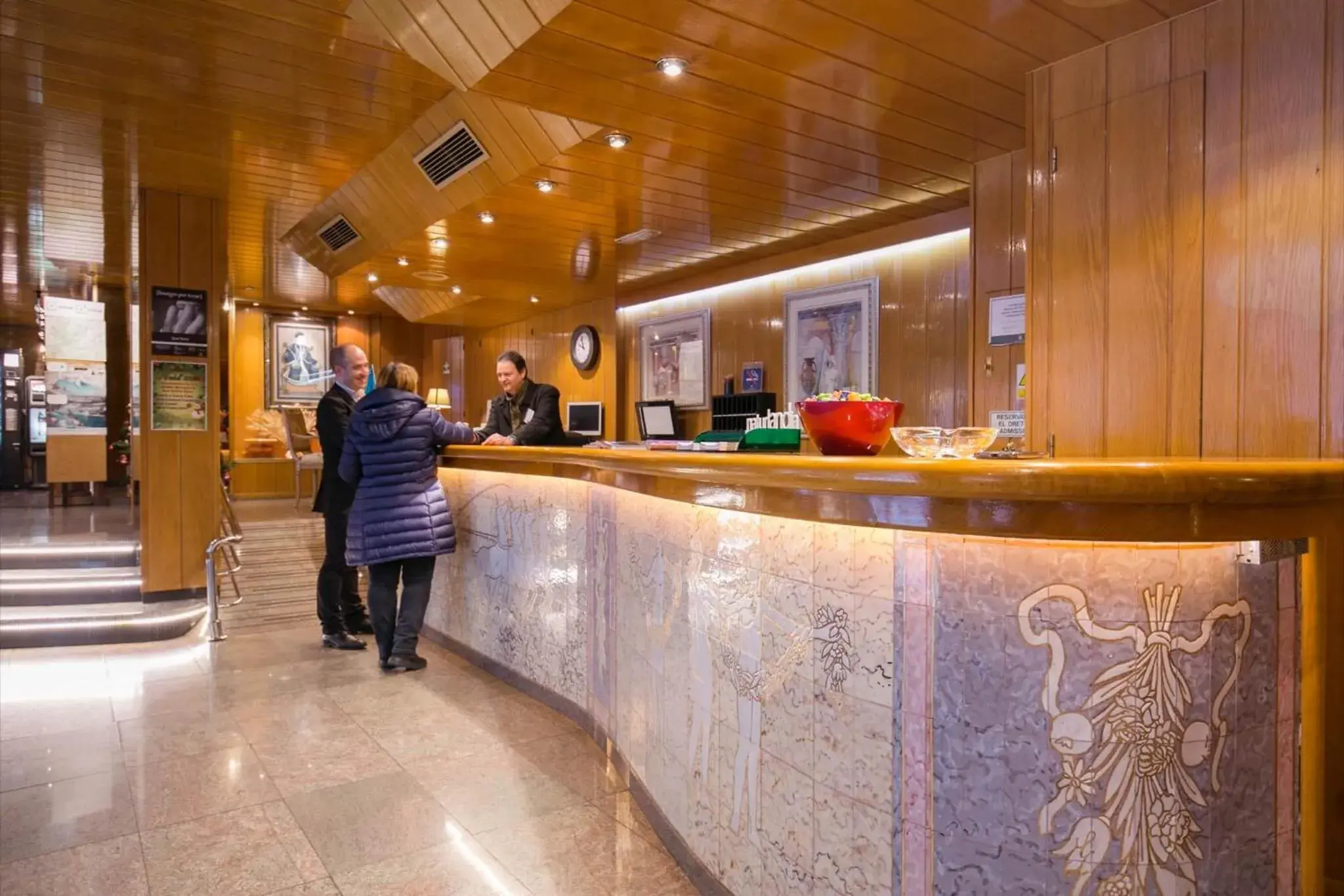 Lobby or reception in Yomo Imperial Lobby or reception in Yomo Imperial