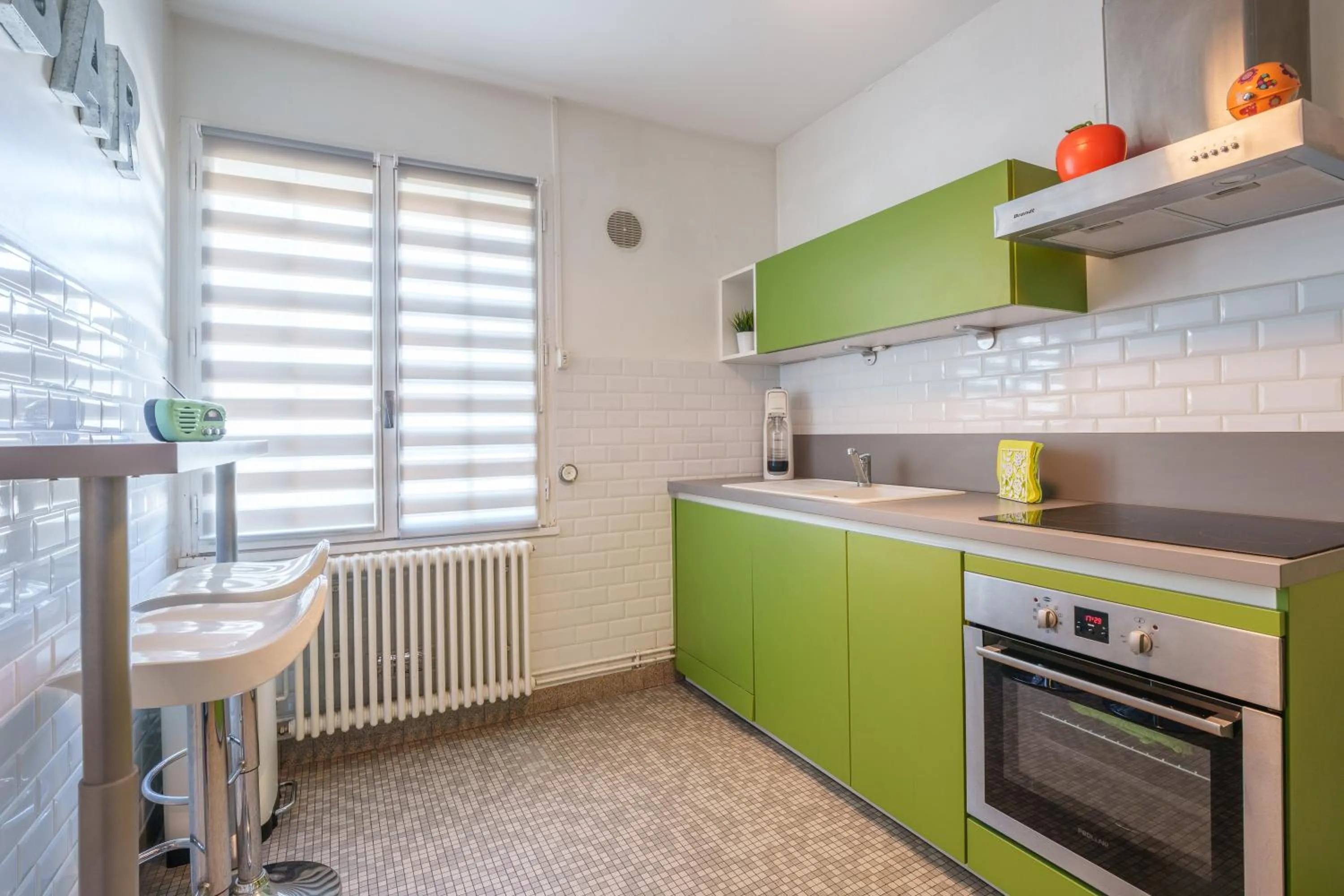 Kitchen or kitchenette in La Villa Pop