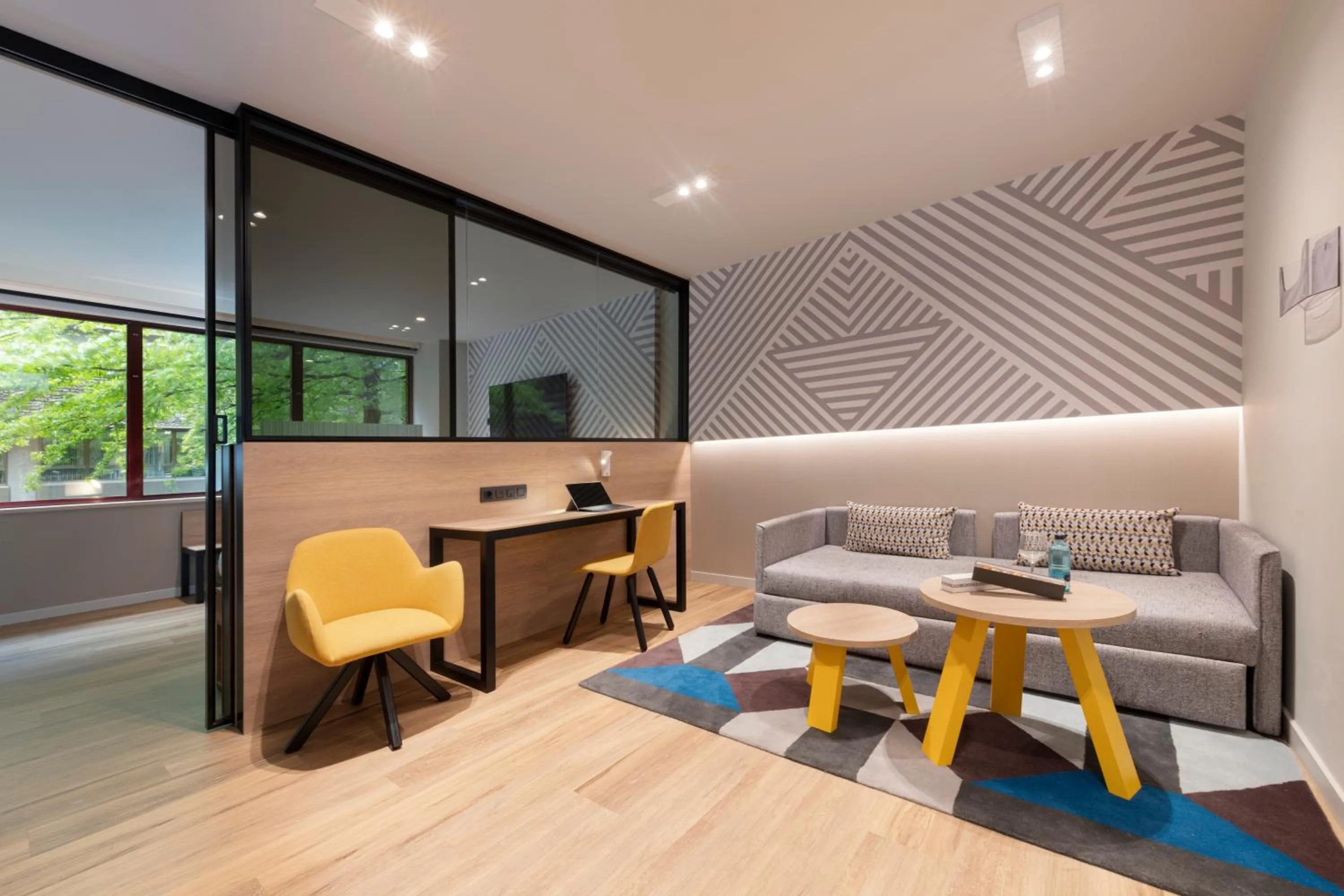 Living room in Suites Plaza Hotel & Wellness