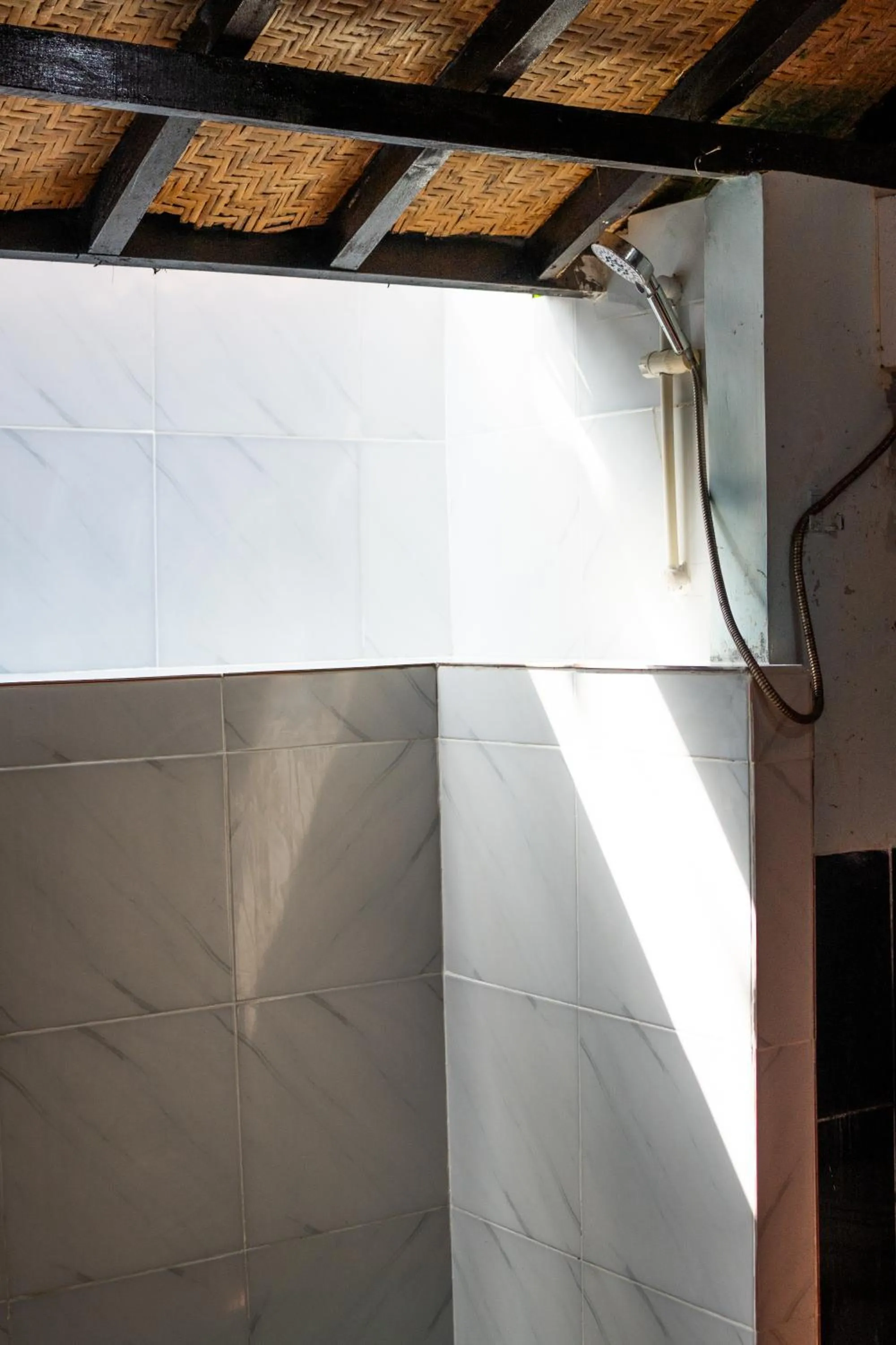 Shower in Sumatra Surf Resort