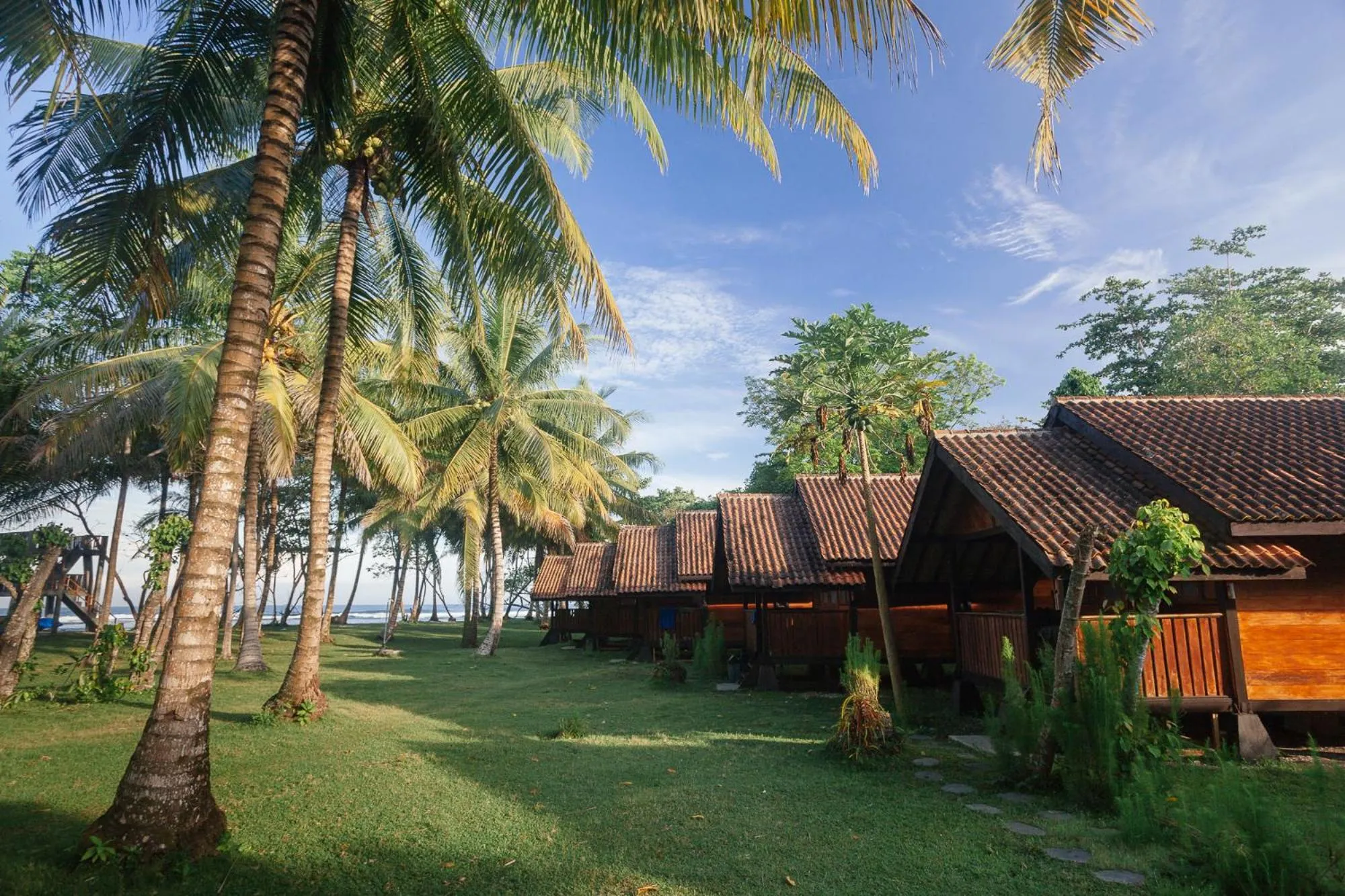 Natural landscape in Sumatra Surf Resort