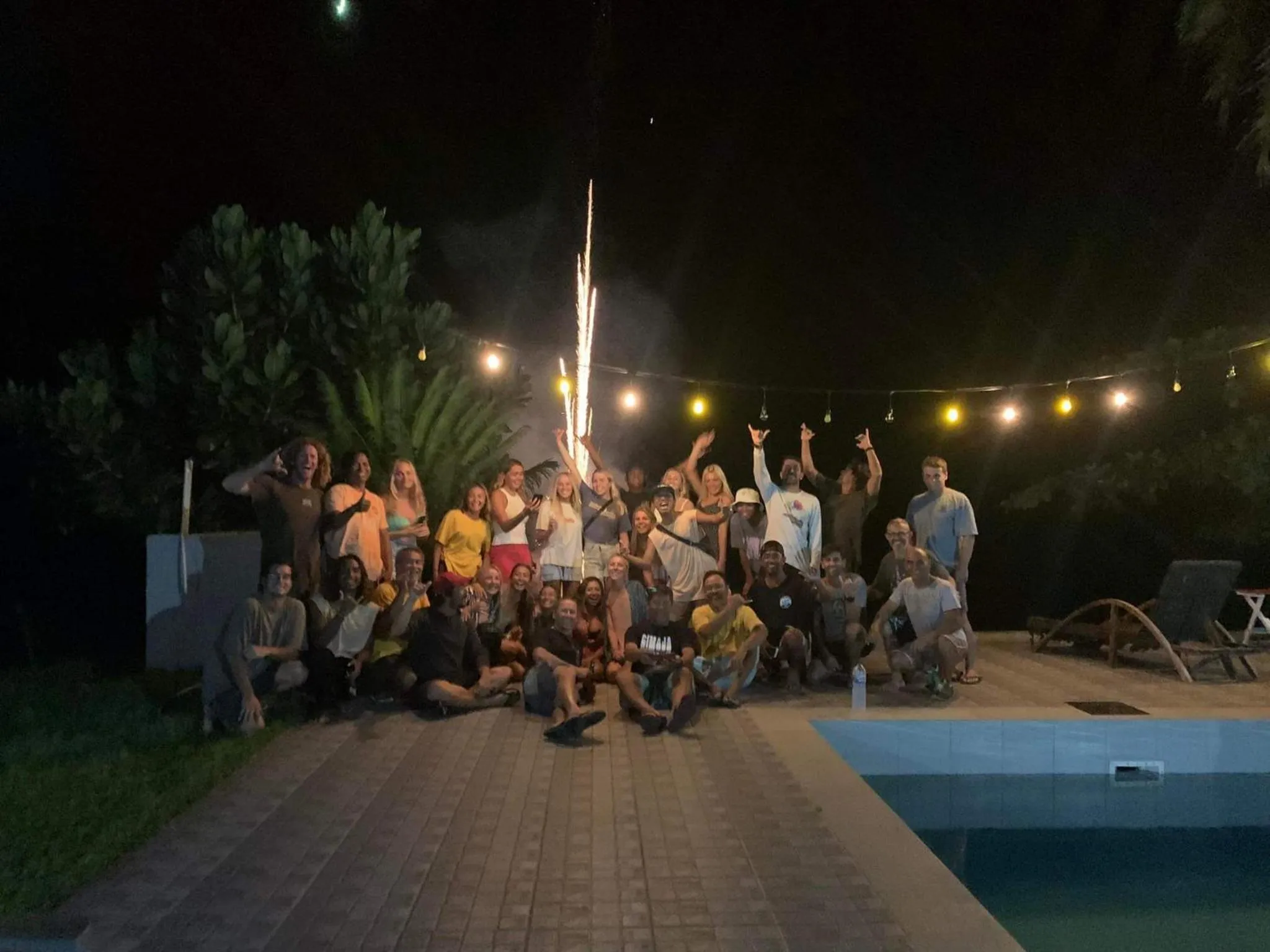 People in Sumatra Surf Resort