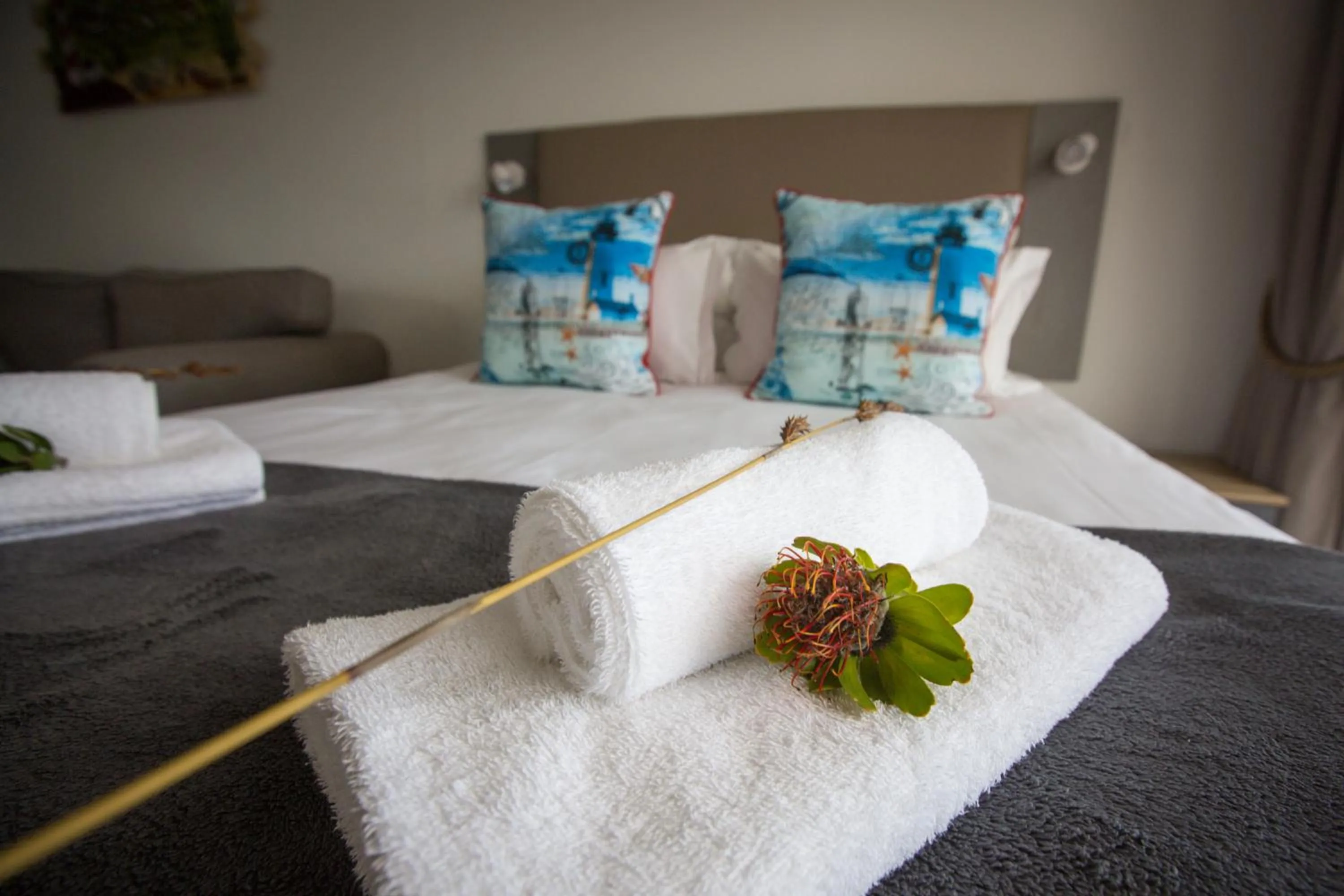 Decorative detail, Bed in Gourikwa Coastal Nature Reserve