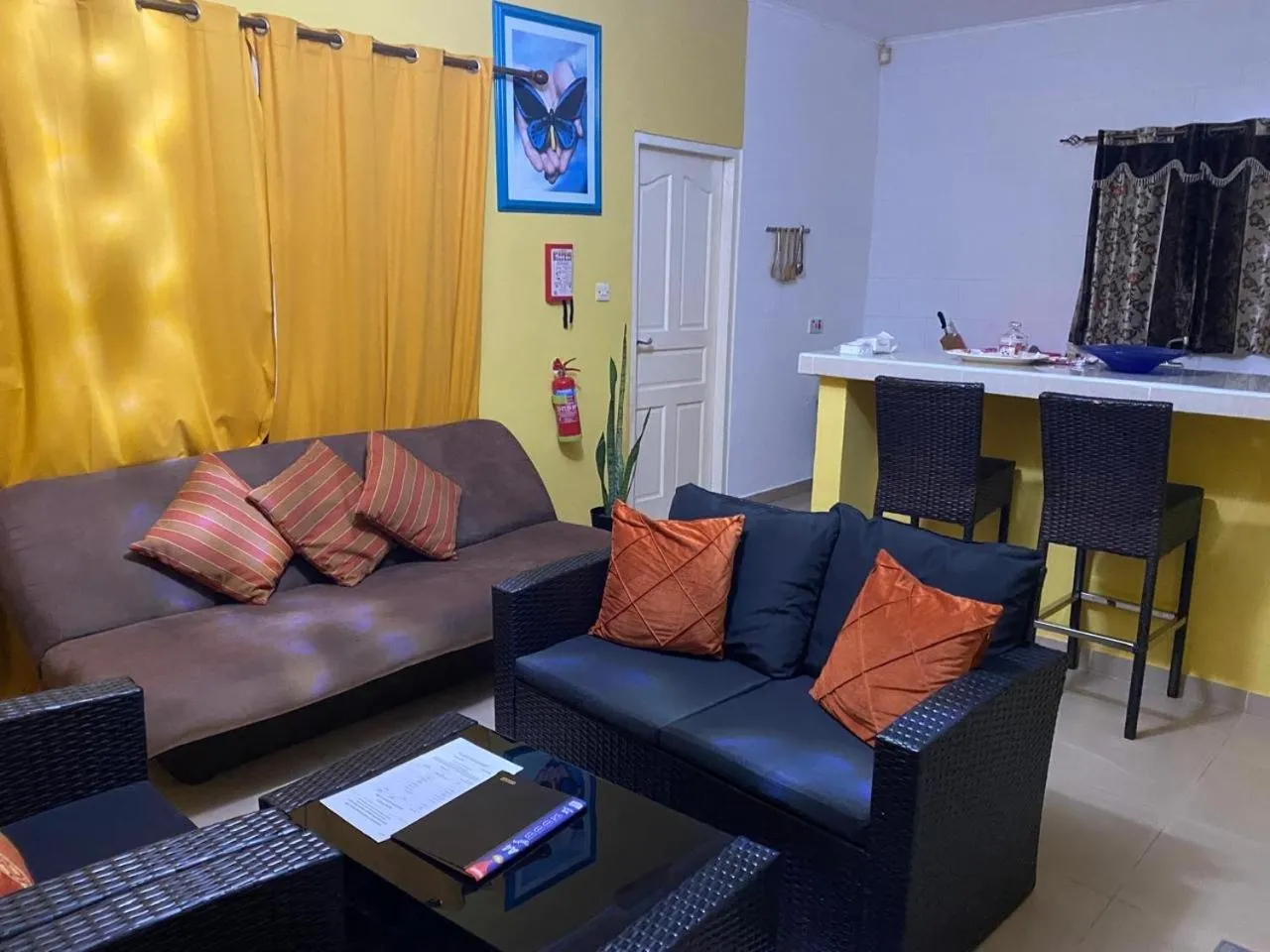 Living room in Alha Villa