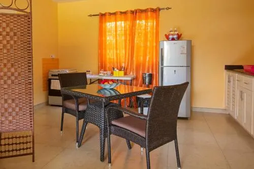 Dining area in Alha Villa
