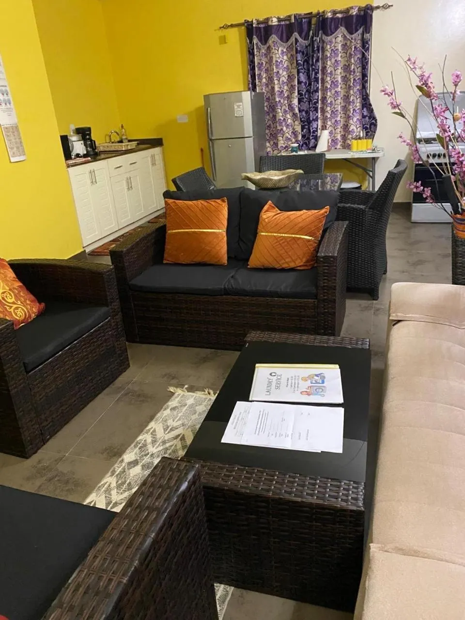Living room in Alha Villa