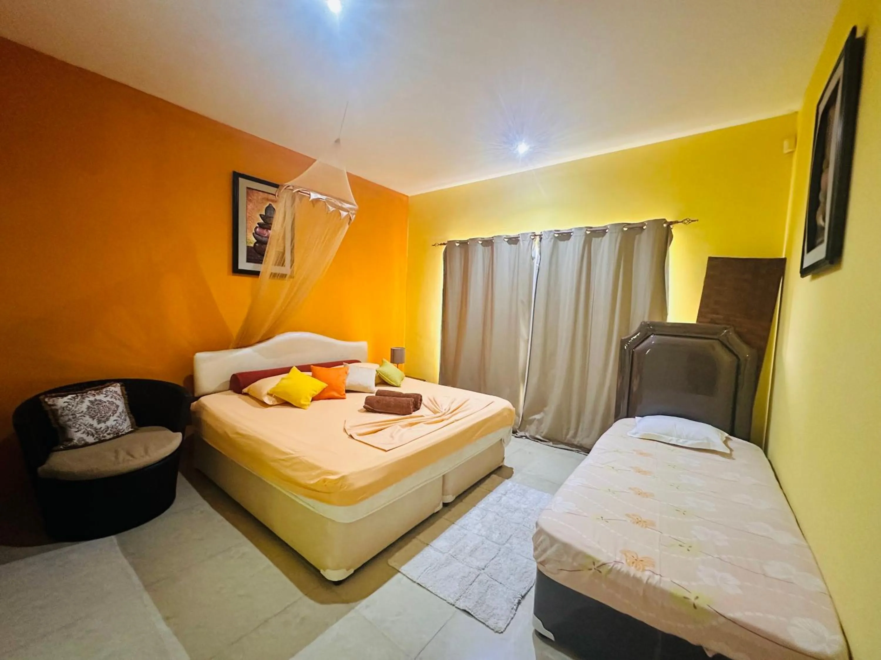 Bed in Alha Villa
