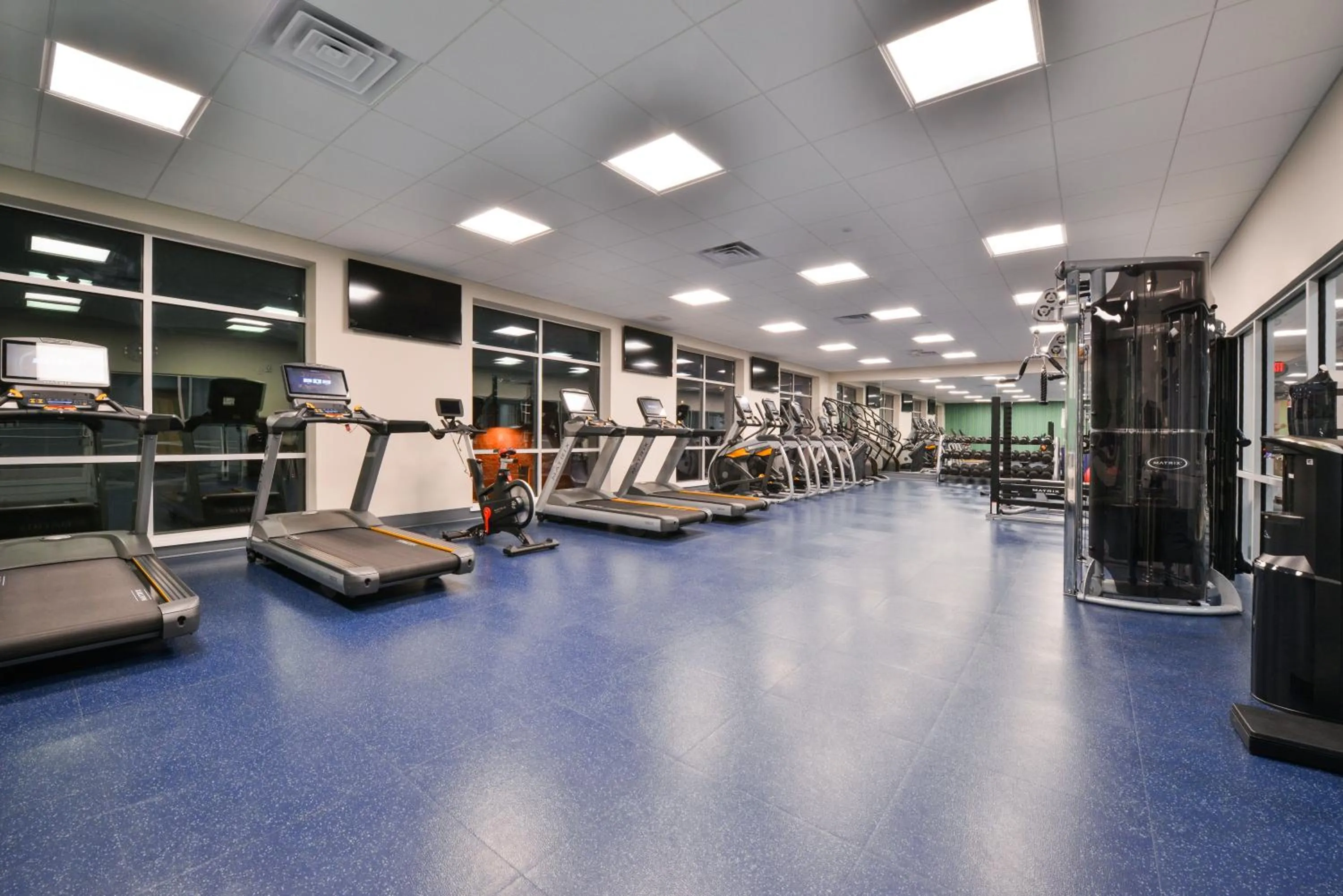 Fitness centre/facilities in Holiday Inn Express & Suites Madison by IHG