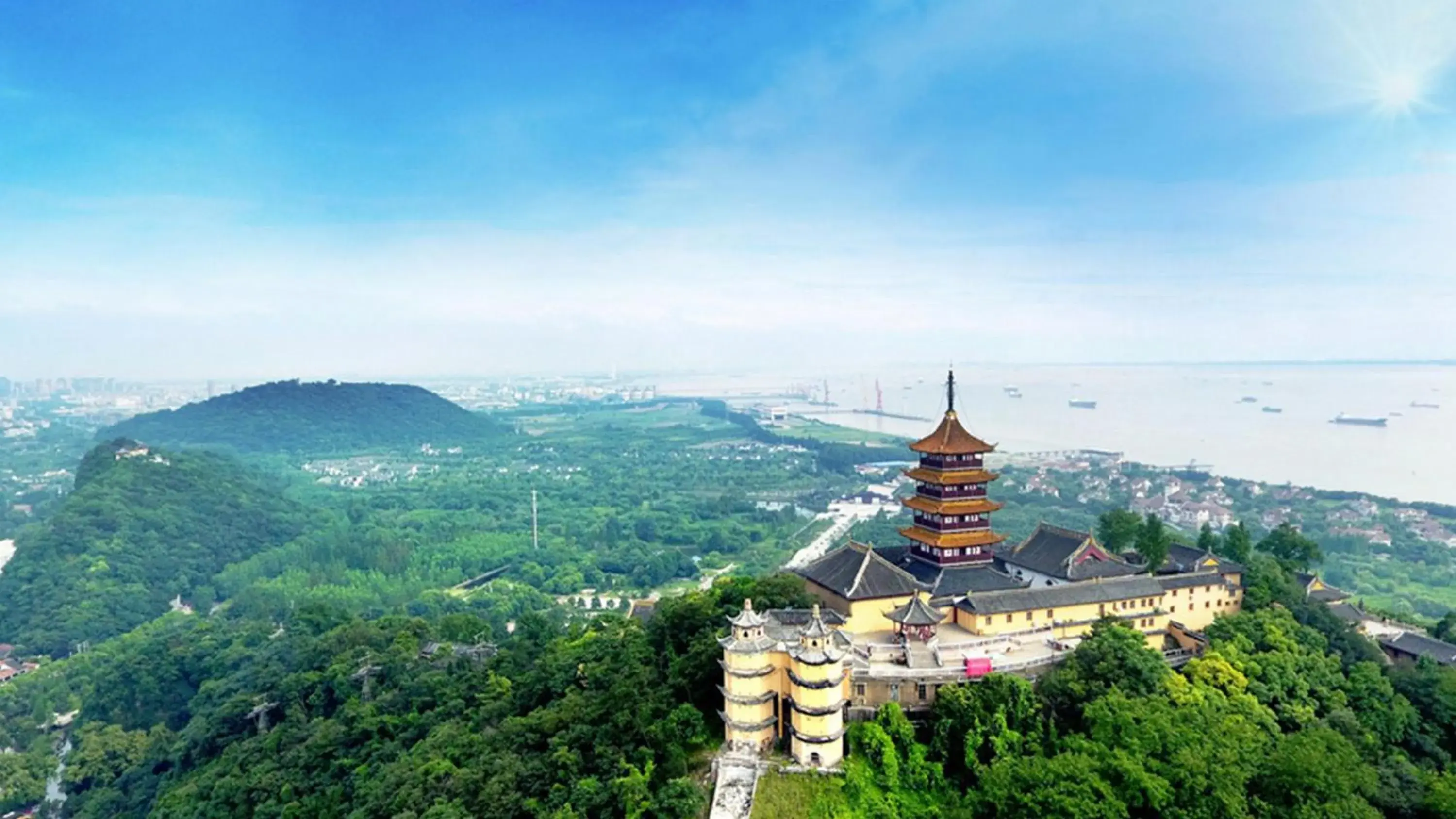 Nearby landmark in InterContinental Nantong by IHG-Best view of yangtze Nearby landmark in InterContinental Nantong by IHG-Best view of yangtze