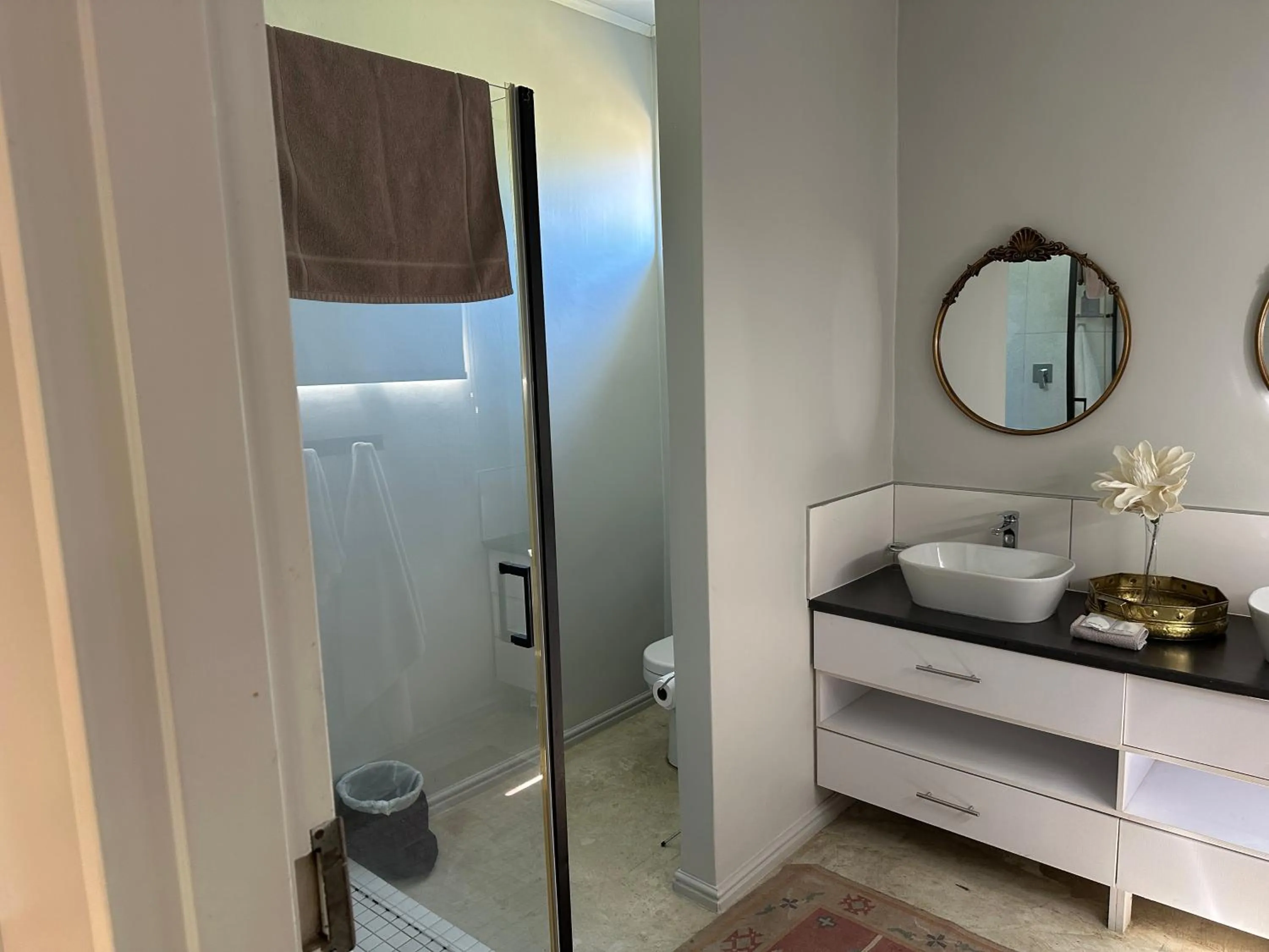 Shower in Marshden Estate