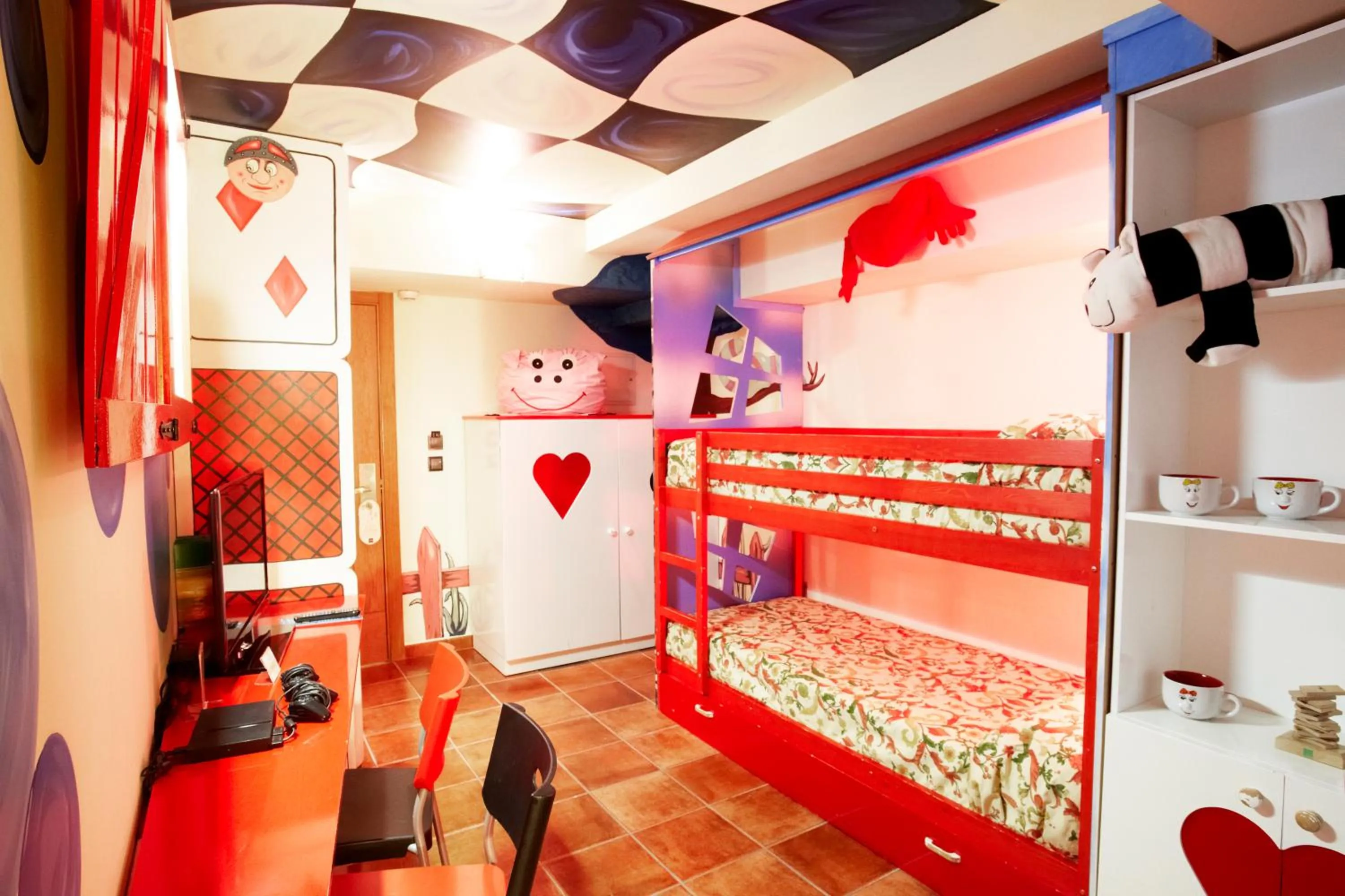 Bed in Ski Plaza Hotel & Wellness