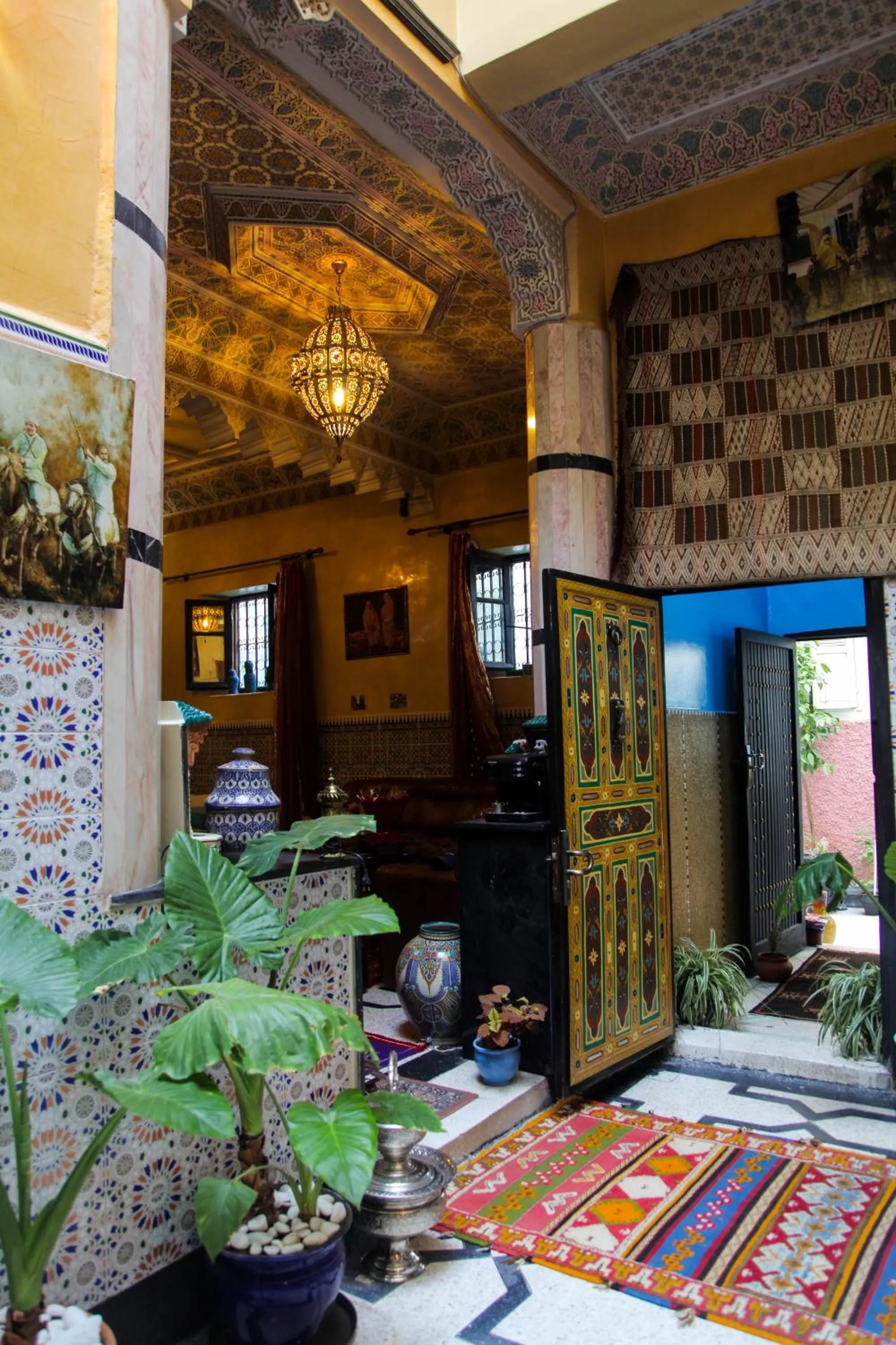 Facade/entrance in Dar Berrada-Ziat